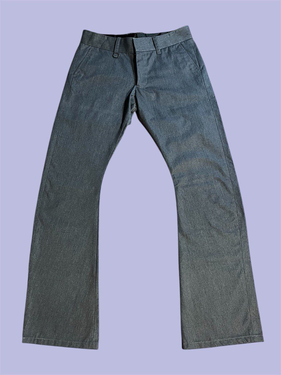 Vanquish Vanquish gold bootcut flared tailored pants Size US 29 - 1 Thumbnail
