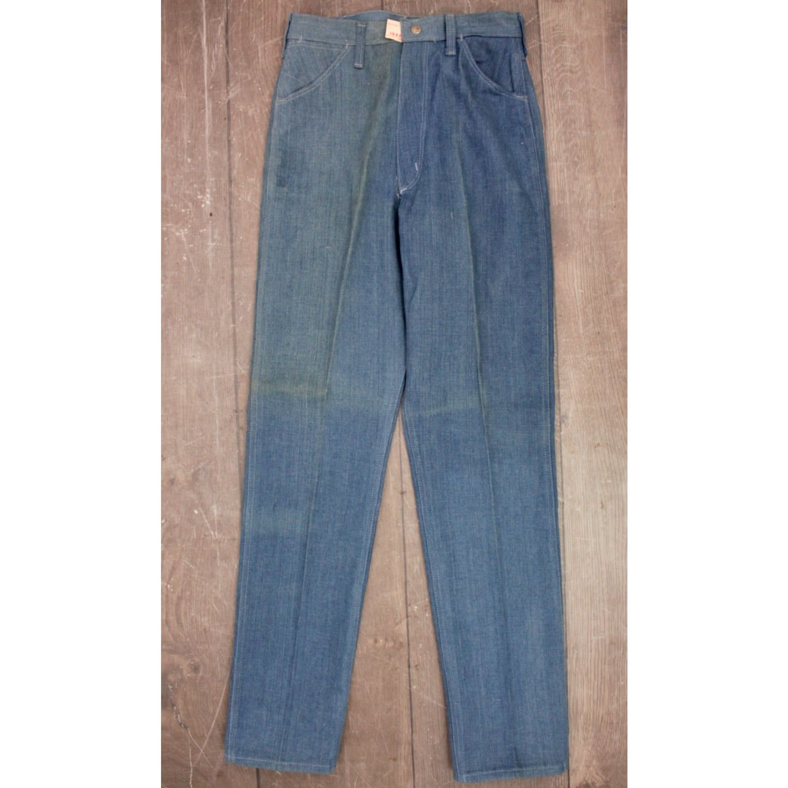 Wrangler VTG Wrangler Jeans Shirt? No, this is Jeans category. Corrected: VTG Wrangler Jeans 1960s 28x34 Brushed Cotton Blue 60s NOS N/A Size US 28 / EU 44 - 2 Thumbnail