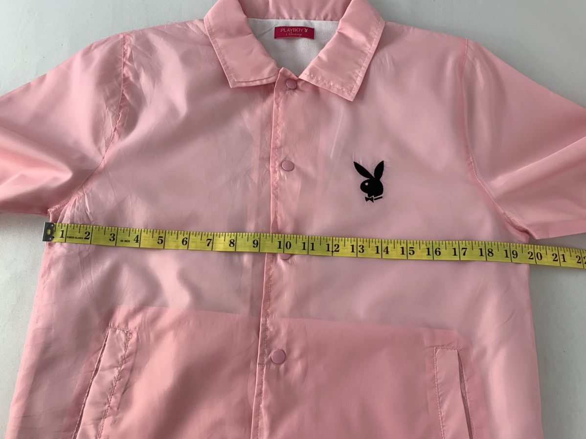 Playboy 90s Playboy Big Bunny Head Logo Windbreakers Jacket Size M / US 6-8 / IT 42-44 - 11 Thumbnail