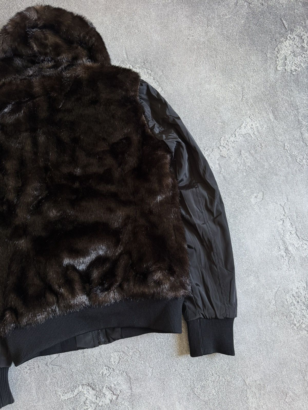 Miss Sixty Miss Sixty L/size faux fur reversible jacket hooded bomber Size L / US 10 / IT 46 - 13 Thumbnail