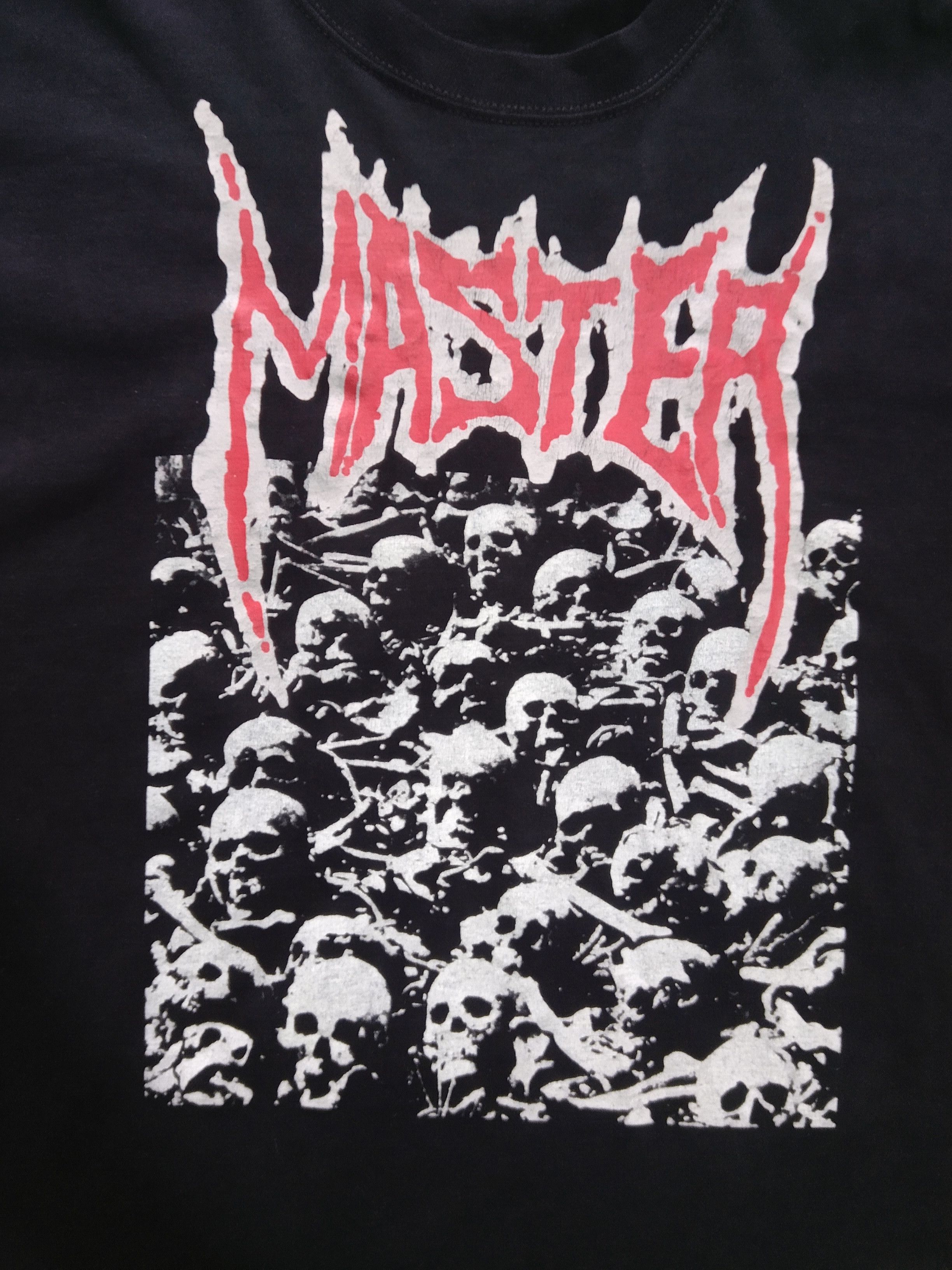 Band Tees × Vintage MASTER Paul speckmann is master Size US XL / EU 56 / 4 - 2 Thumbnail