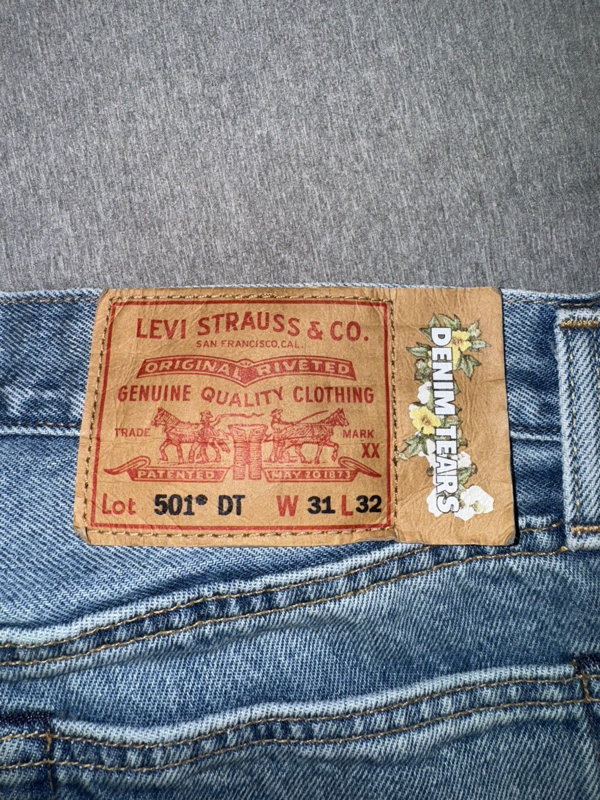DENIM TEARS DENIM TEARS Jeans Size US 31 - 4 Thumbnail