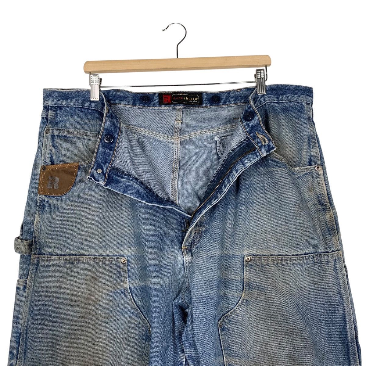 Japanese Brand Wrangler Worker Jeans Size US 42 / EU 58 - 15 Thumbnail