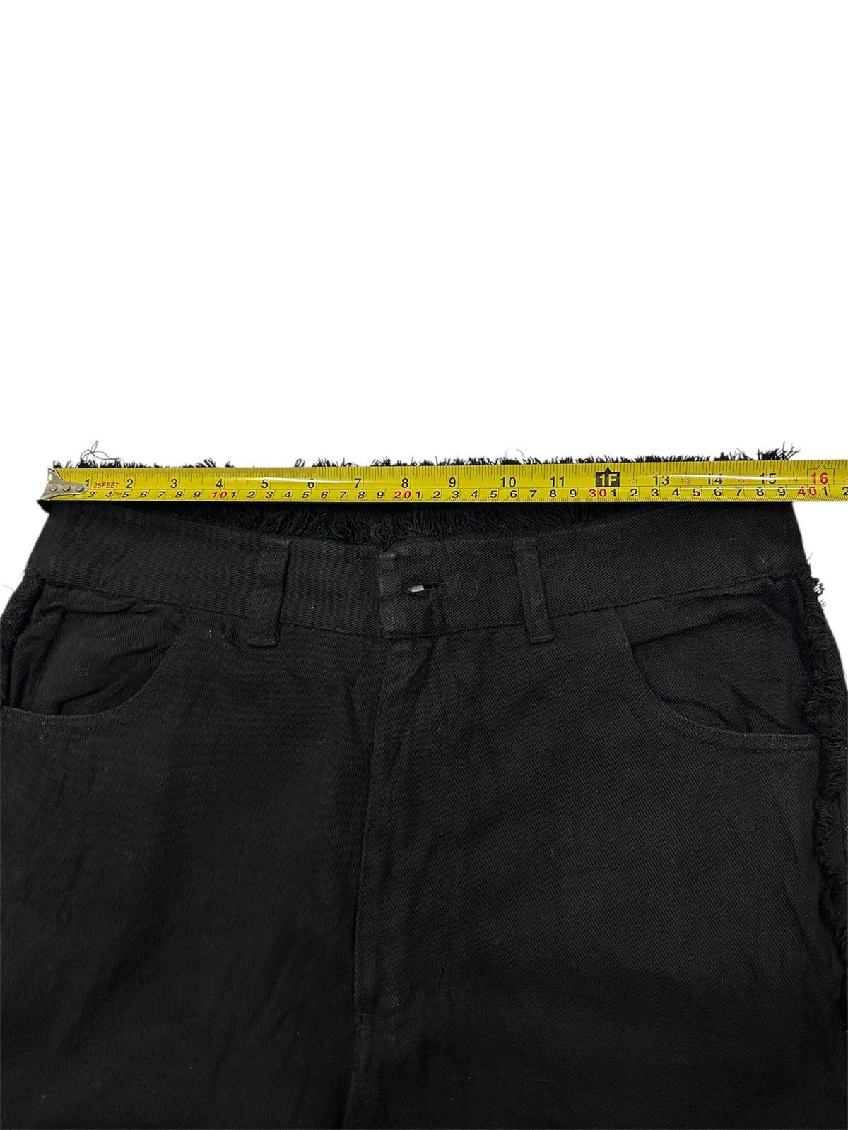 Other Japanese Avant Garde Crazy Frayed Flare Jeans Size US 31 - 8 Thumbnail