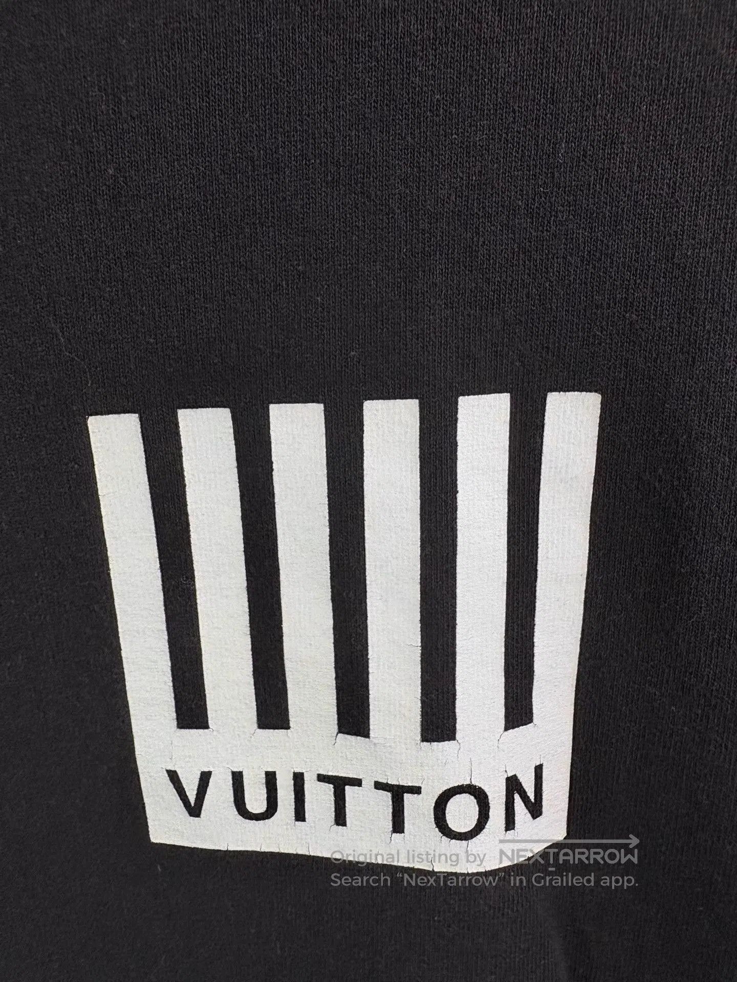 Louis Vuitton Black Graphic Short-Sleeve T-Shirt. Size US XL / EU 56 / 4 - 3 Thumbnail