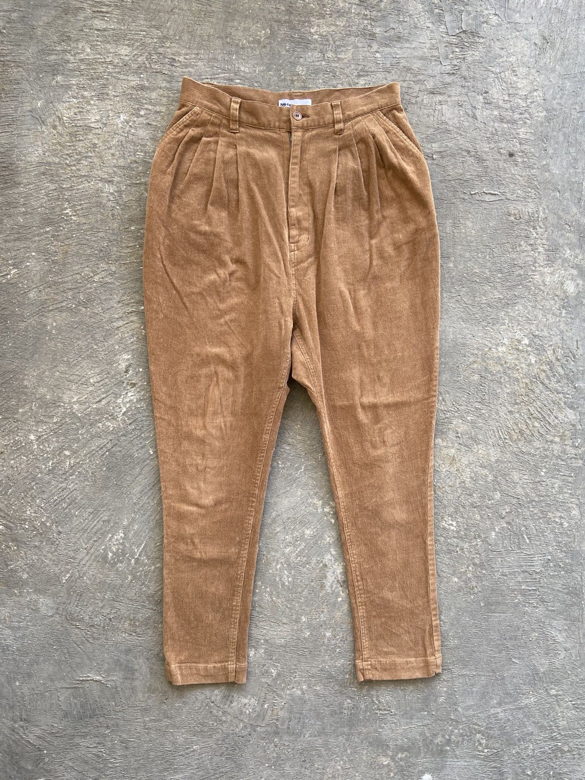 Ne-Net Ne-net by Issey Miyake - Corduroy Pants Size 28" / US 6 / IT 42 - 1 Thumbnail