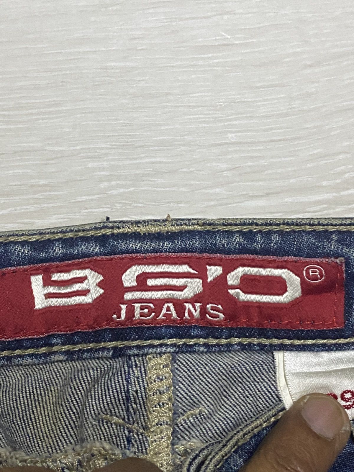 If Six Was Nine BGO Studded Flare Bootcut Denim Jeans Size US 29 - 14 Thumbnail
