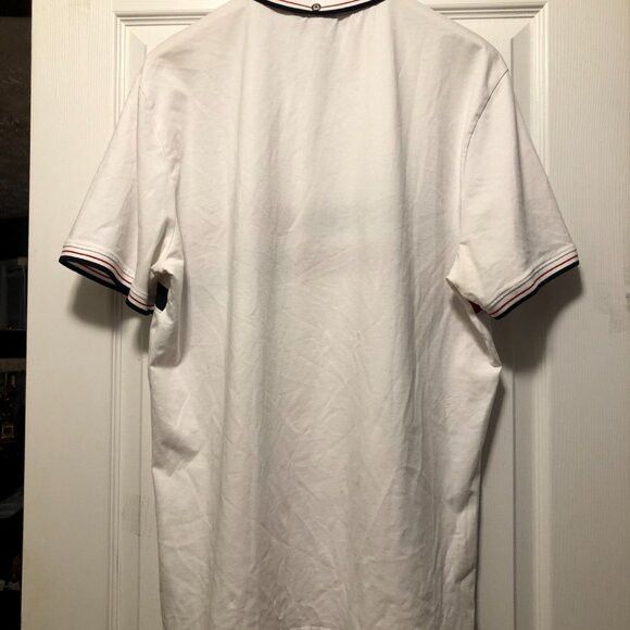 Ben Sherman Ben Sherman men's white cotton polo shirt size: XL Size US XL / EU 56 / 4 - 6 Thumbnail