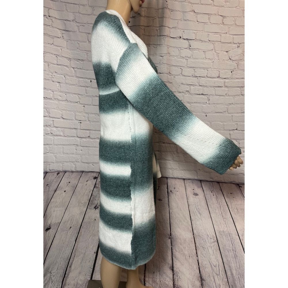 Other NWT New $118 BCBGeneraton ​Ombre Striped Open Front Cardiga Size S / US 4 / IT 40 - 3 Thumbnail
