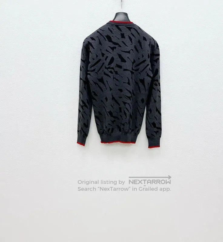 Versace Versace Gray Wool Men's Sweater . Size US M / EU 48-50 / 2 - 4 Thumbnail