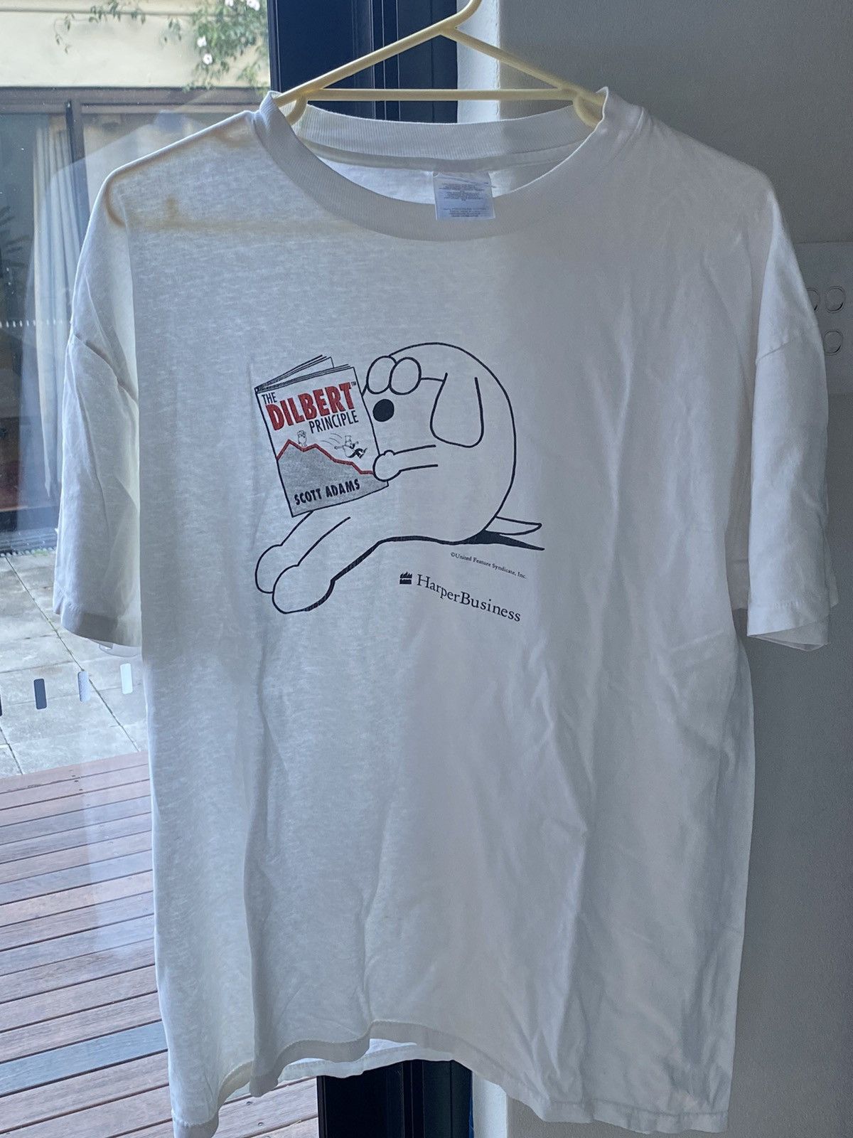 Hanes Dilbert Vintage Tee Size US XL / EU 56 / 4 - 1 Thumbnail