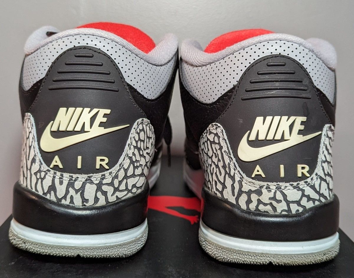 Jordan Brand Size 6.5Y - Jordan 3 Retro Black Cement (GS) Size US 6.5 / EU 39-40 - 3 Thumbnail