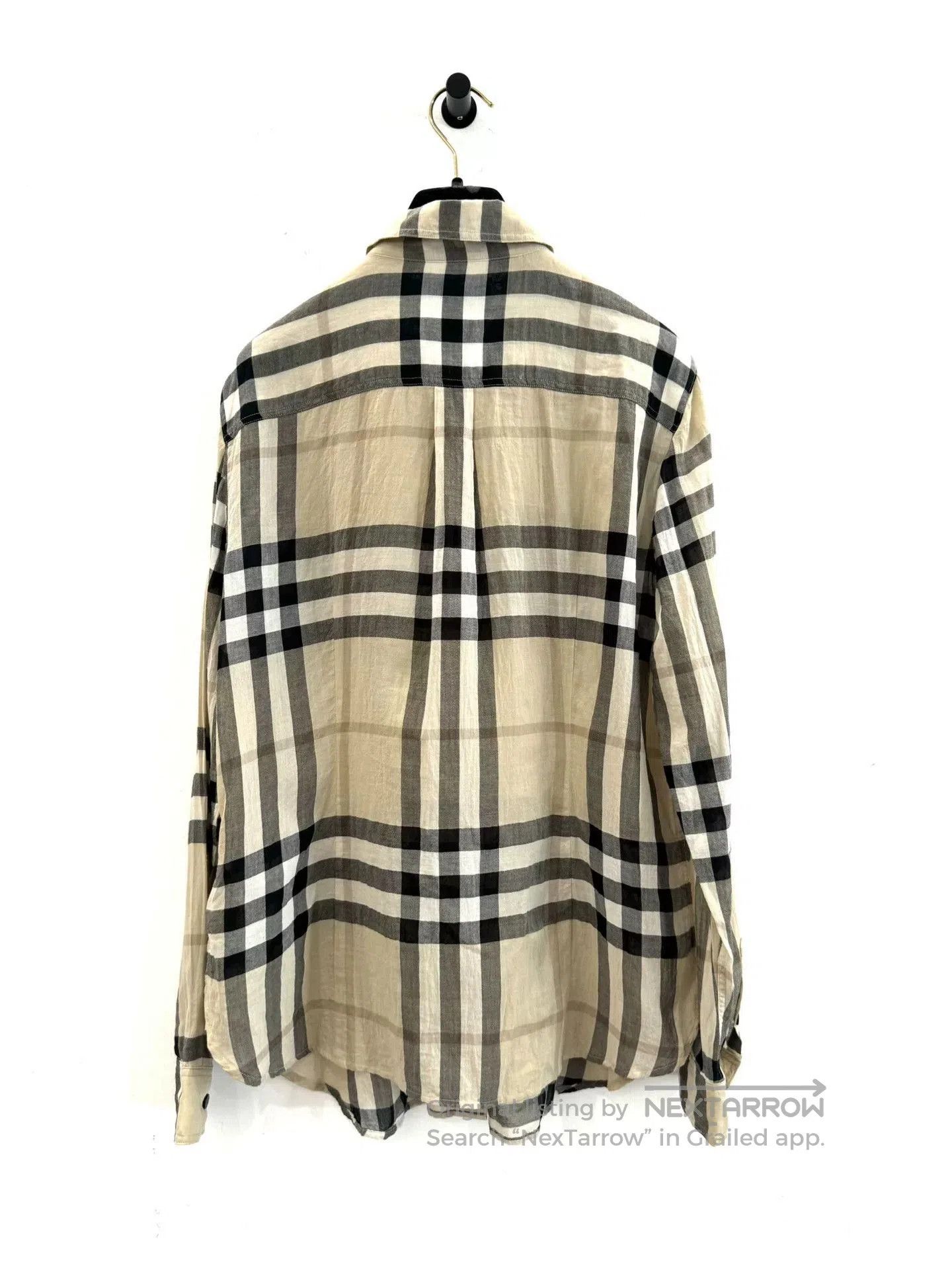Burberry Burberry Classic Check Thin Women's Shirt. Size M / US 6-8 / IT 42-44 - 3 Thumbnail