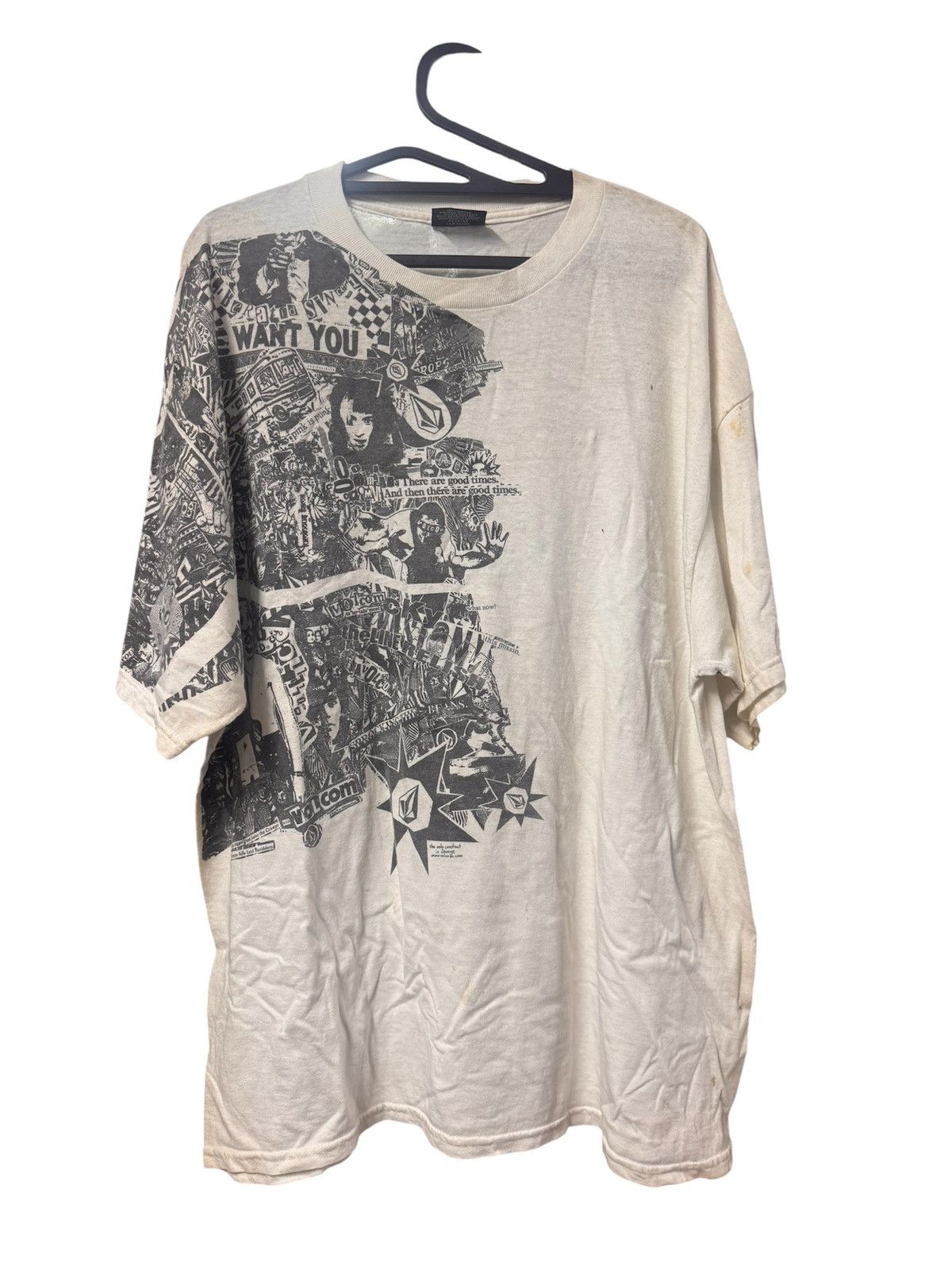 Volcom vintage volcom skate tee Size US XL / EU 56 / 4 - 1 Thumbnail