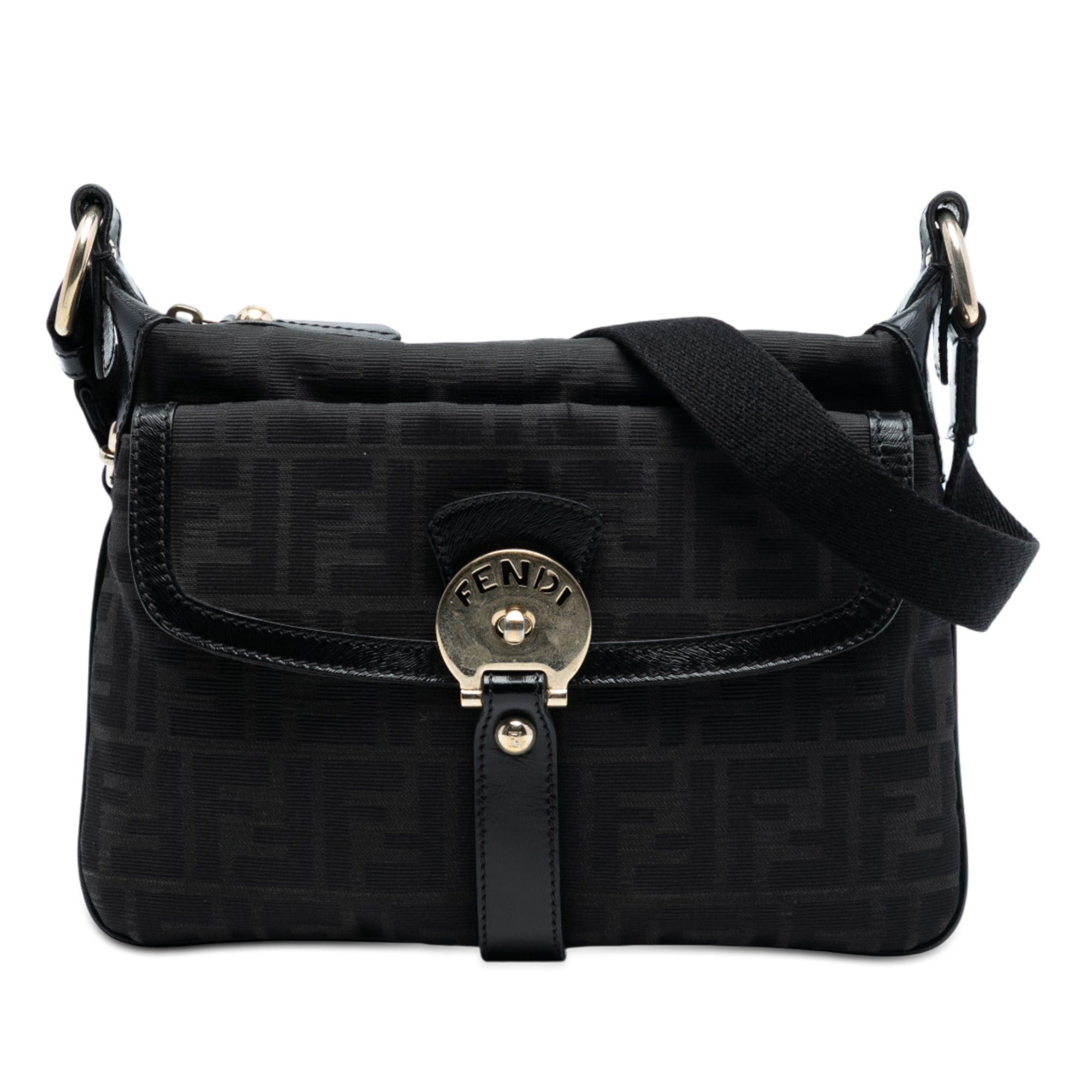 Fendi Zucca Canvas Chef Zip Crossbody Size ONE SIZE - 1 Thumbnail