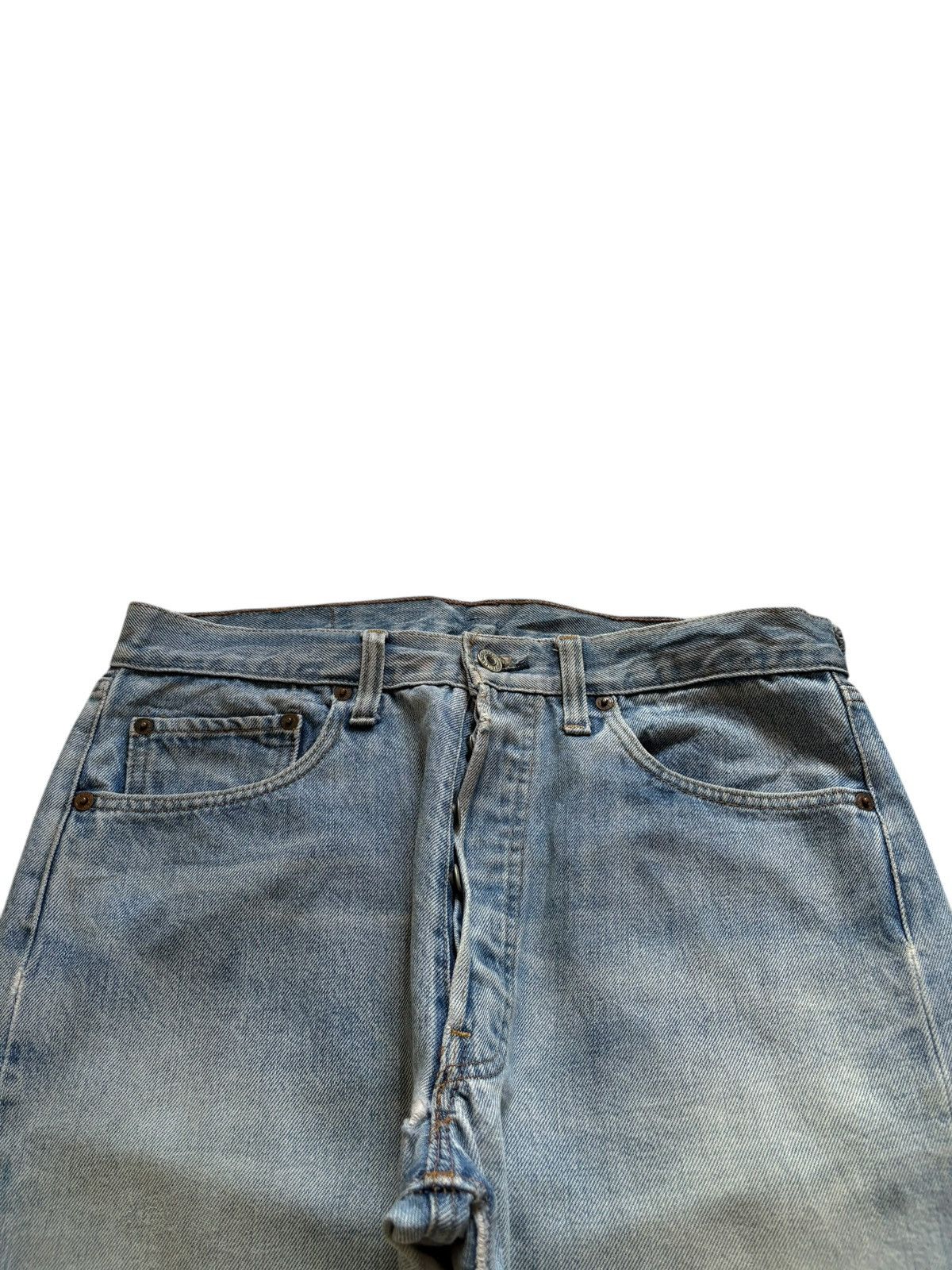 Levi's Vintage 70s Levis 501 Selvedge Loose Jeans Button 6 Size US 34 / EU 50 - 4 Thumbnail