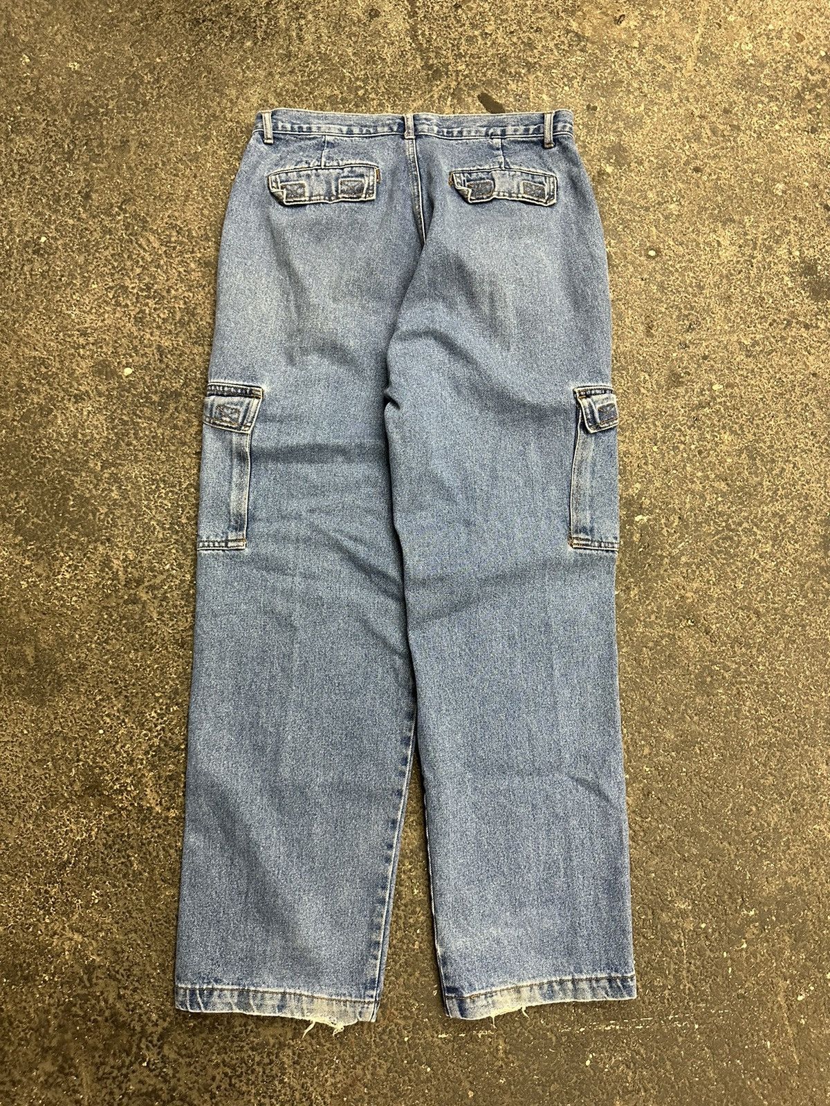 Designer Y2K cargo baggy jeans Size US 34 / EU 50 - 8 Thumbnail