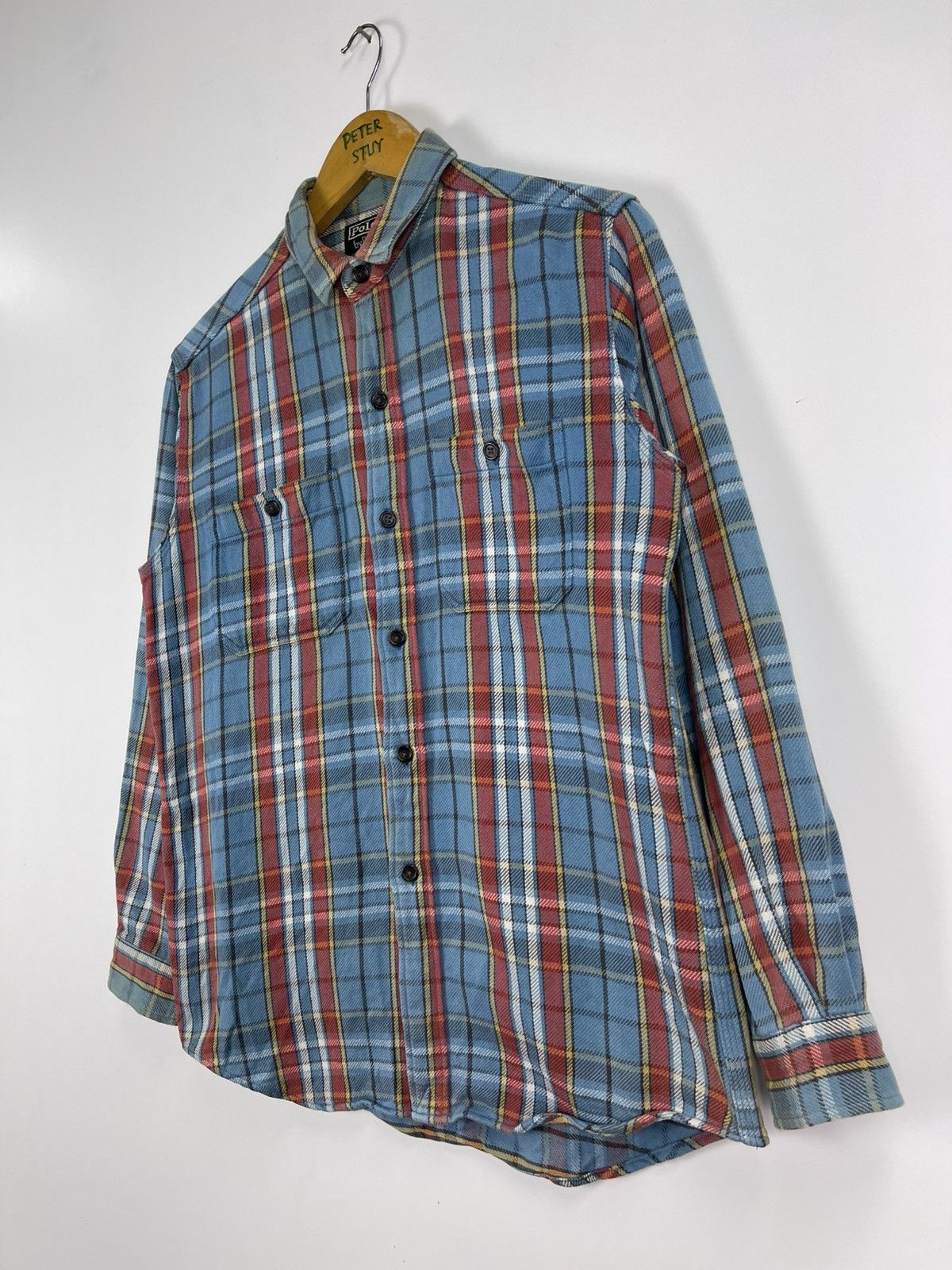 Polo Ralph Lauren Vintage Polo By Ralph Lauren Flannel Size US M / EU 48-50 / 2 - 4 Thumbnail