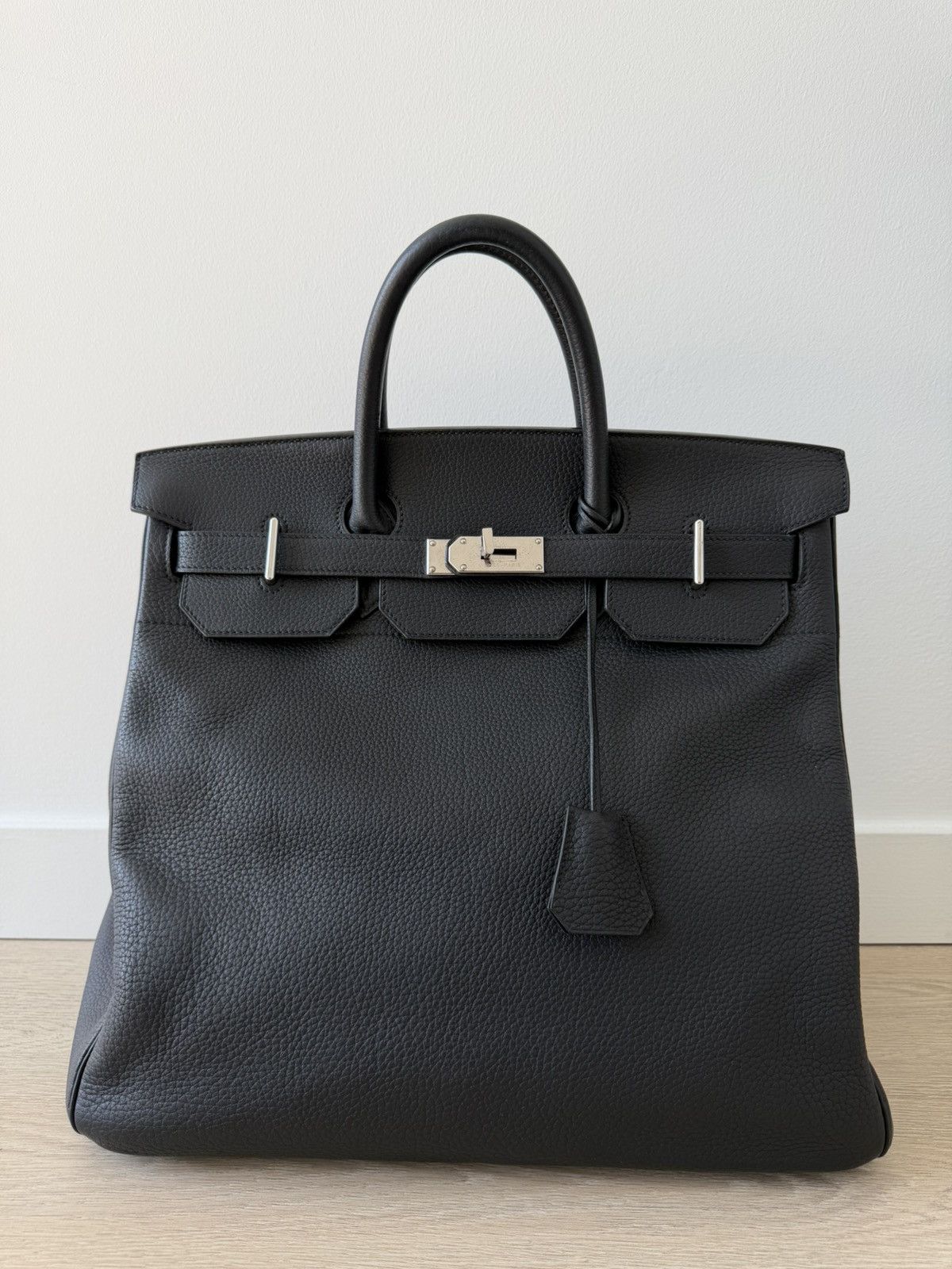 Hermes Hermes RARE HAC 40 Black Palladium Hardware Travel Bag Size ONE SIZE - 1 Thumbnail
