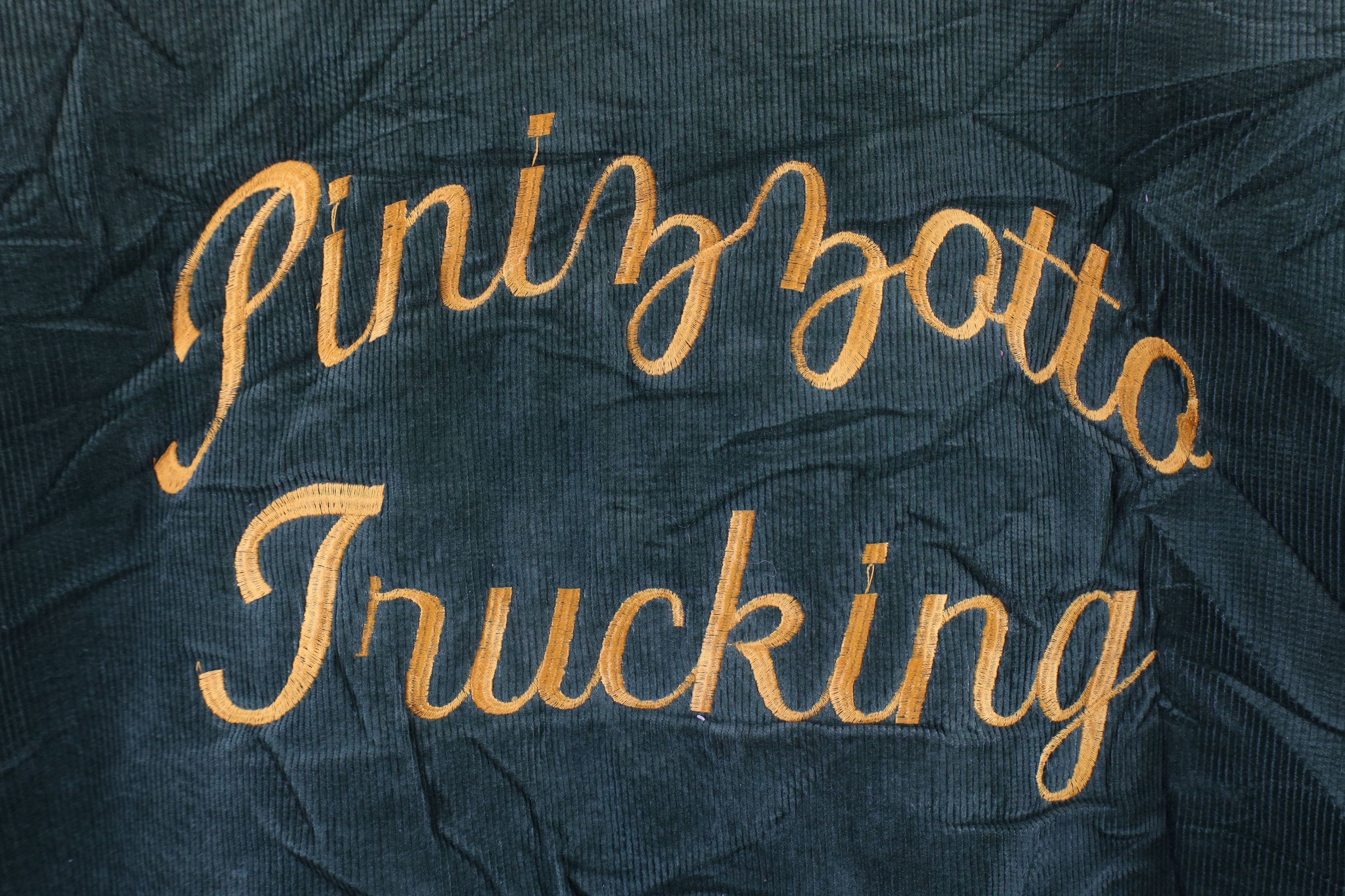 Vintage Vintage 70s Pinizzotto Trucking Corduroy Bomber Jacket USA Size US XXL / EU 58 / 5 - 16 Thumbnail