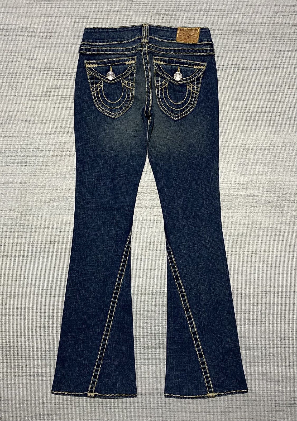 True Religion Vintage True Religion Joey Super T Denim Flared Jeans Size US 28 / EU 44 - 1 Thumbnail