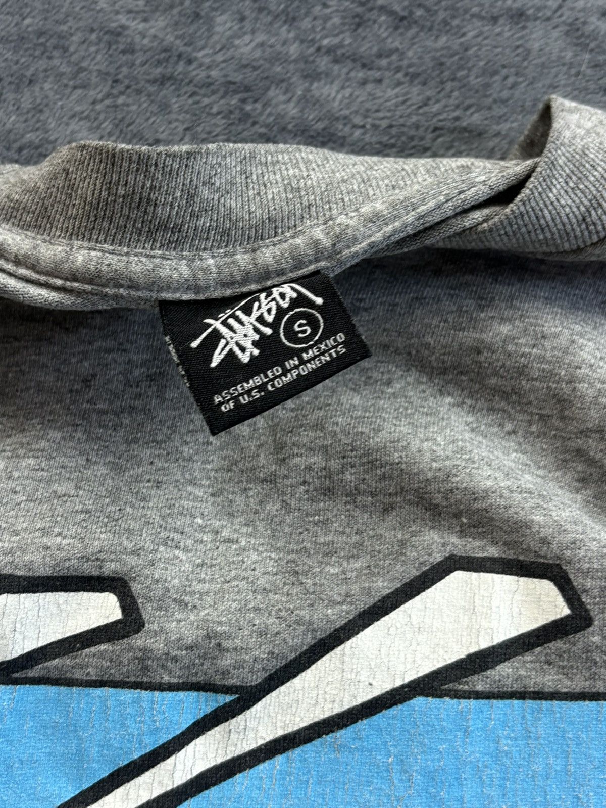 Stussy 00s Vintage Stussy Streetwear Lightning Big Logo Print Size US S / EU 44-46 / 1 - 5 Thumbnail