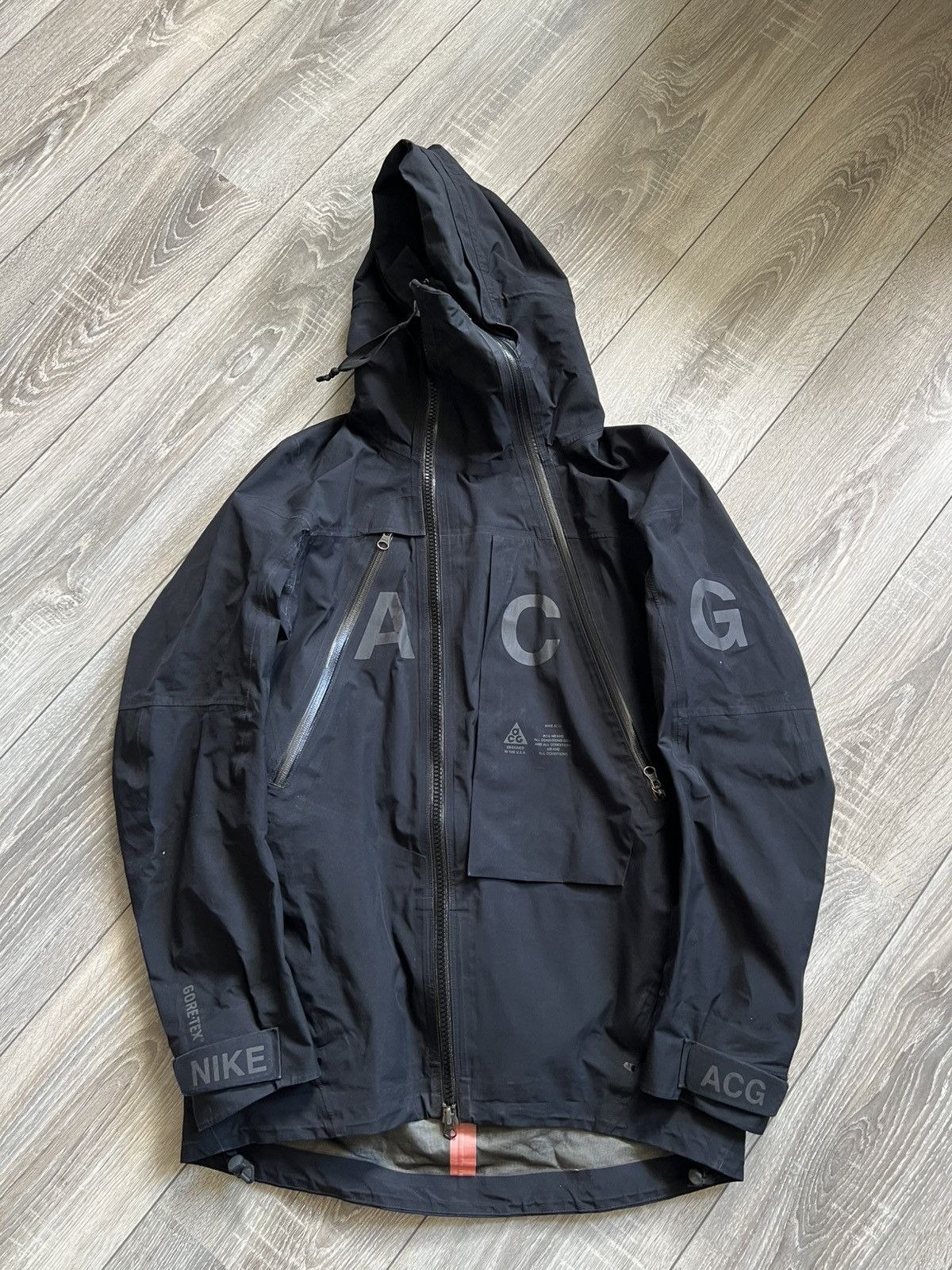 ジャケット・アウター NIKE Lab ACG ALPINE GORE-TEX ACRONYM Acronym Nike Lab ACG 2 in 1 GORE TEX Jacket Men's Medium M
