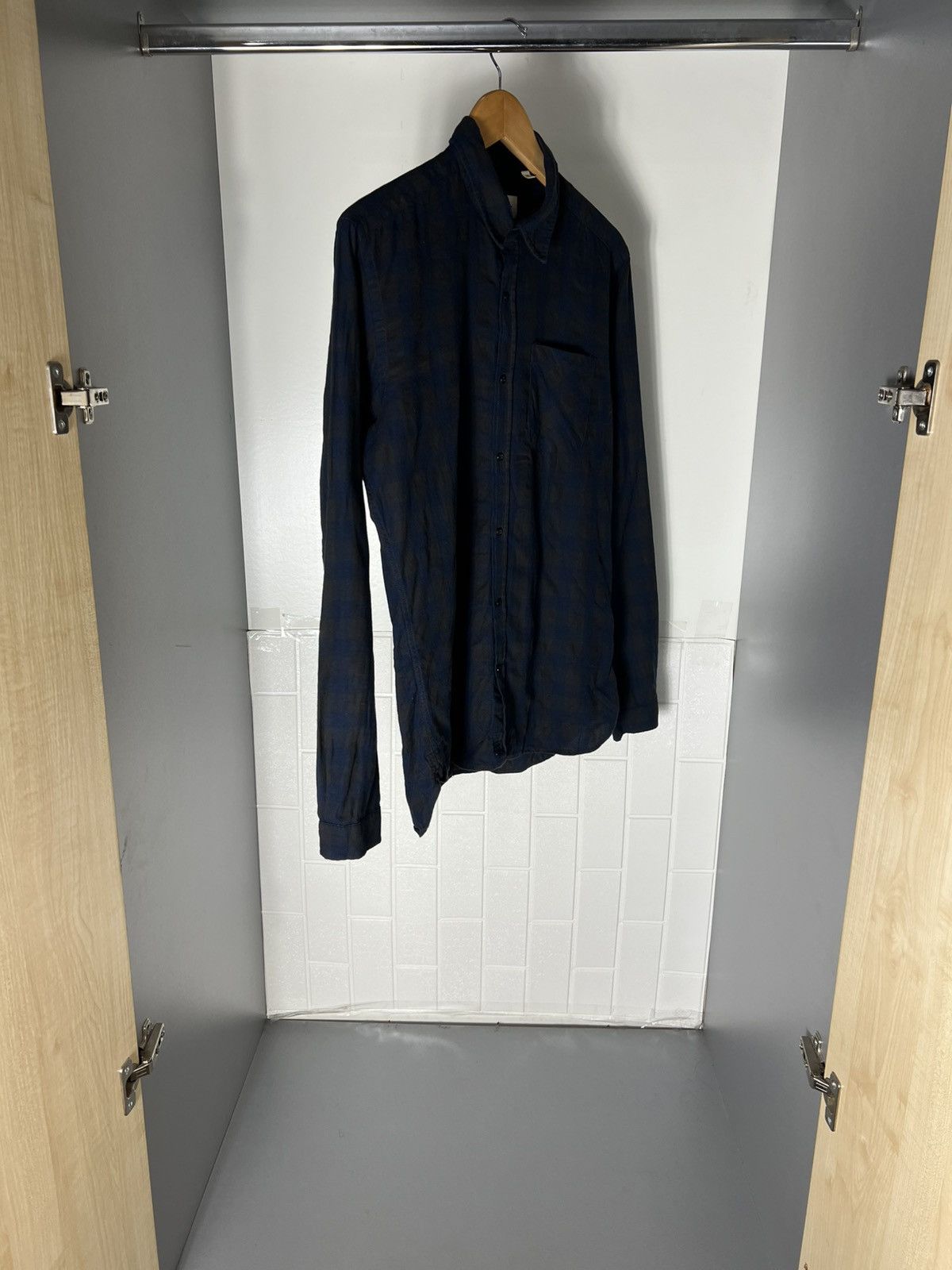 Oliver Spencer VINTAGE OLIVER SPENCER FLANNEL DESIGNER SHIRT CASUAL Y2K 90s Size US M / EU 48-50 / 2 - 8 Thumbnail