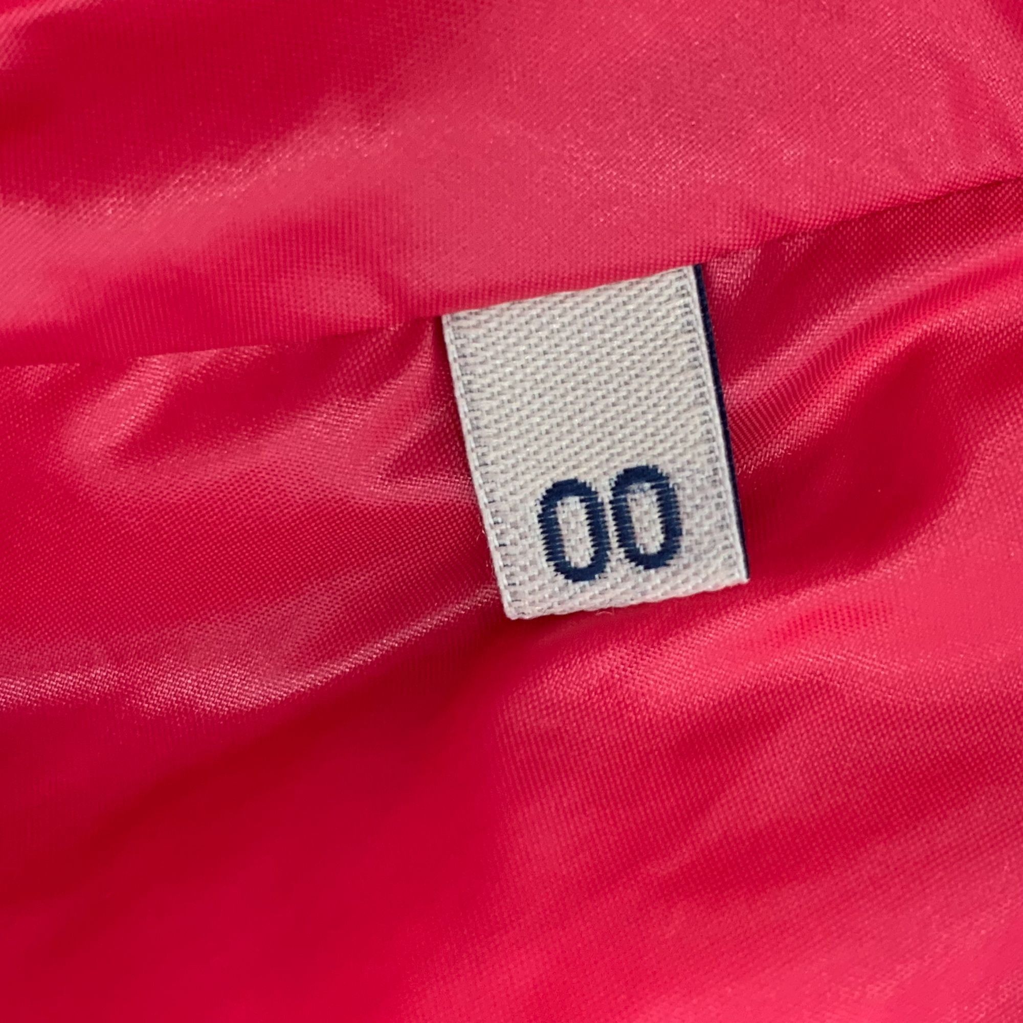 Moncler Moncler Red Velvet Logo Down Jacket (Size XXS) Size XXS / US 00 / IT 34 - 8 Thumbnail