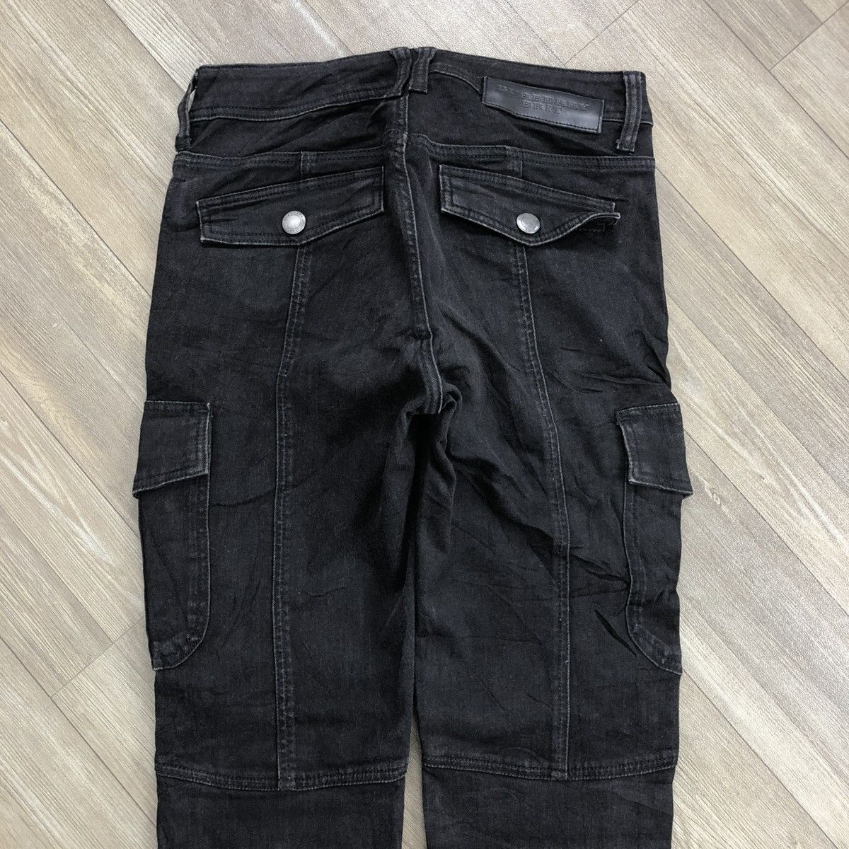 Burberry × Designer × Vintage 2000s Burberry Brit Cargo Bondage Bikers Jeans Skinny Size US 32 / EU 48 - 19 Thumbnail