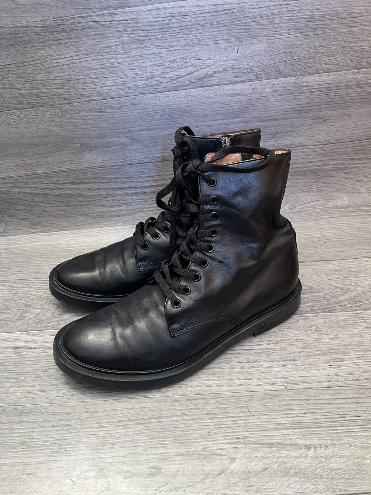 Gucci Gucci combat leather boots uk 8 Size US 9 / EU 42 - 1 Thumbnail
