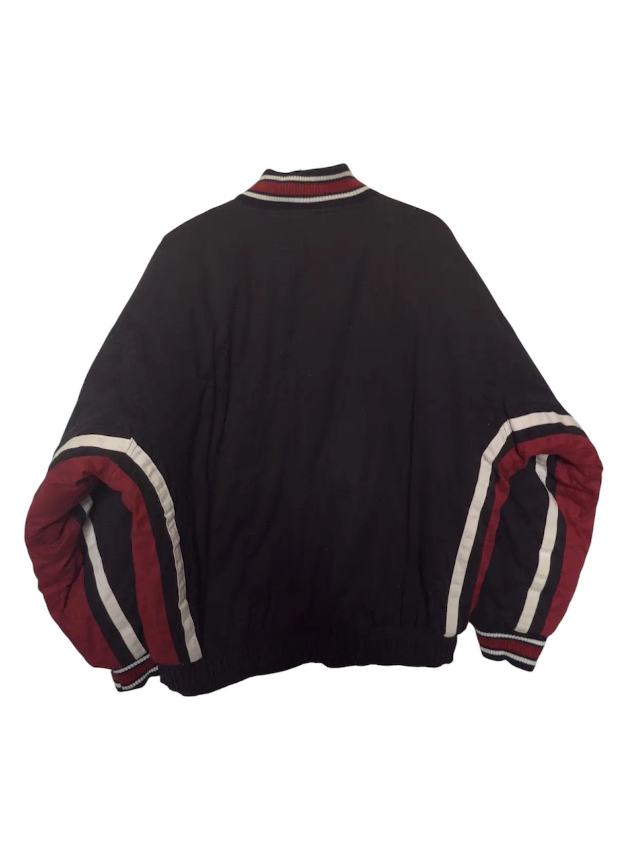 Starter Vintage varsity puffer bomber jacket shearling lining size L Size US L / EU 52-54 / 3 - 7 Thumbnail