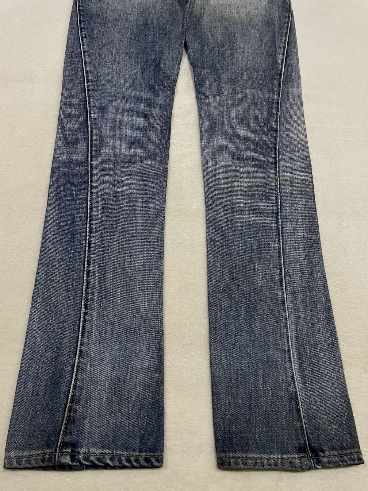Japanese Brand Vintage Rna Inc. Skinny Madwush Faded Denim Jeans Size US 32 / EU 48 - 14 Thumbnail