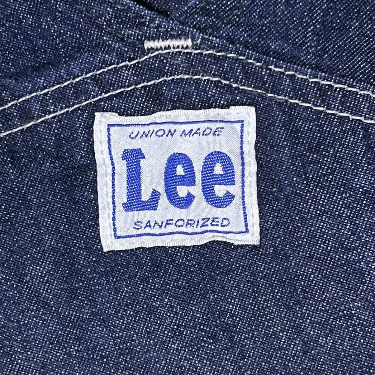 Lee Lee Union Made Blue Denim Overall Size US 32 / EU 48 - 9 Thumbnail