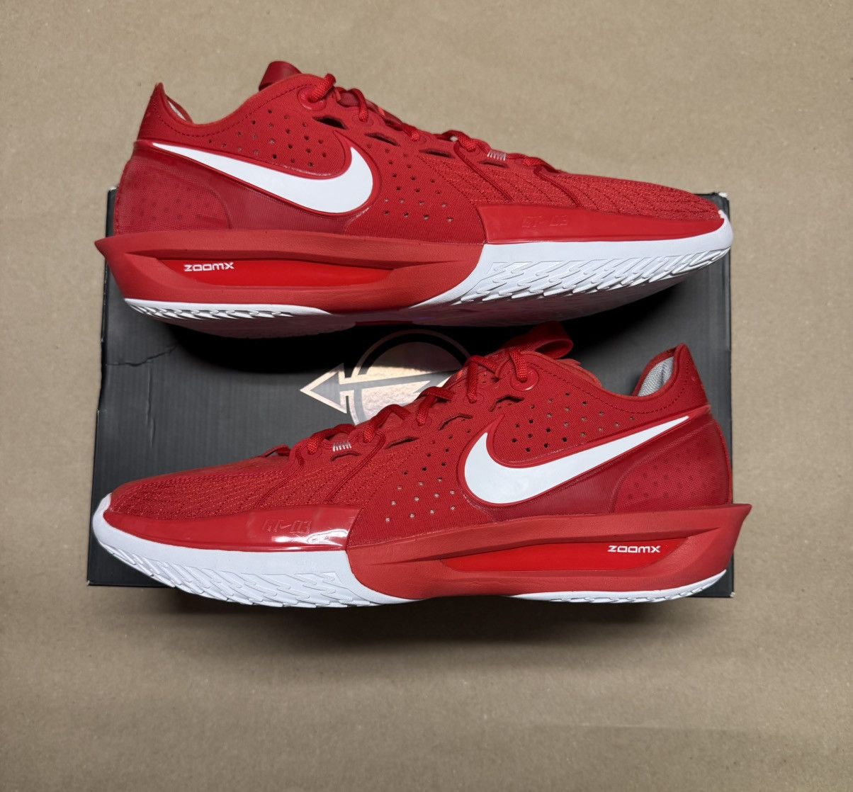 Nike Air Zoom GT Cut 3 TB Promo “White Red” Men’s Size 15 Basketball Shoes Nike Air Zoom GT Cut 3 TB Promo Texas | Mercari main image 4