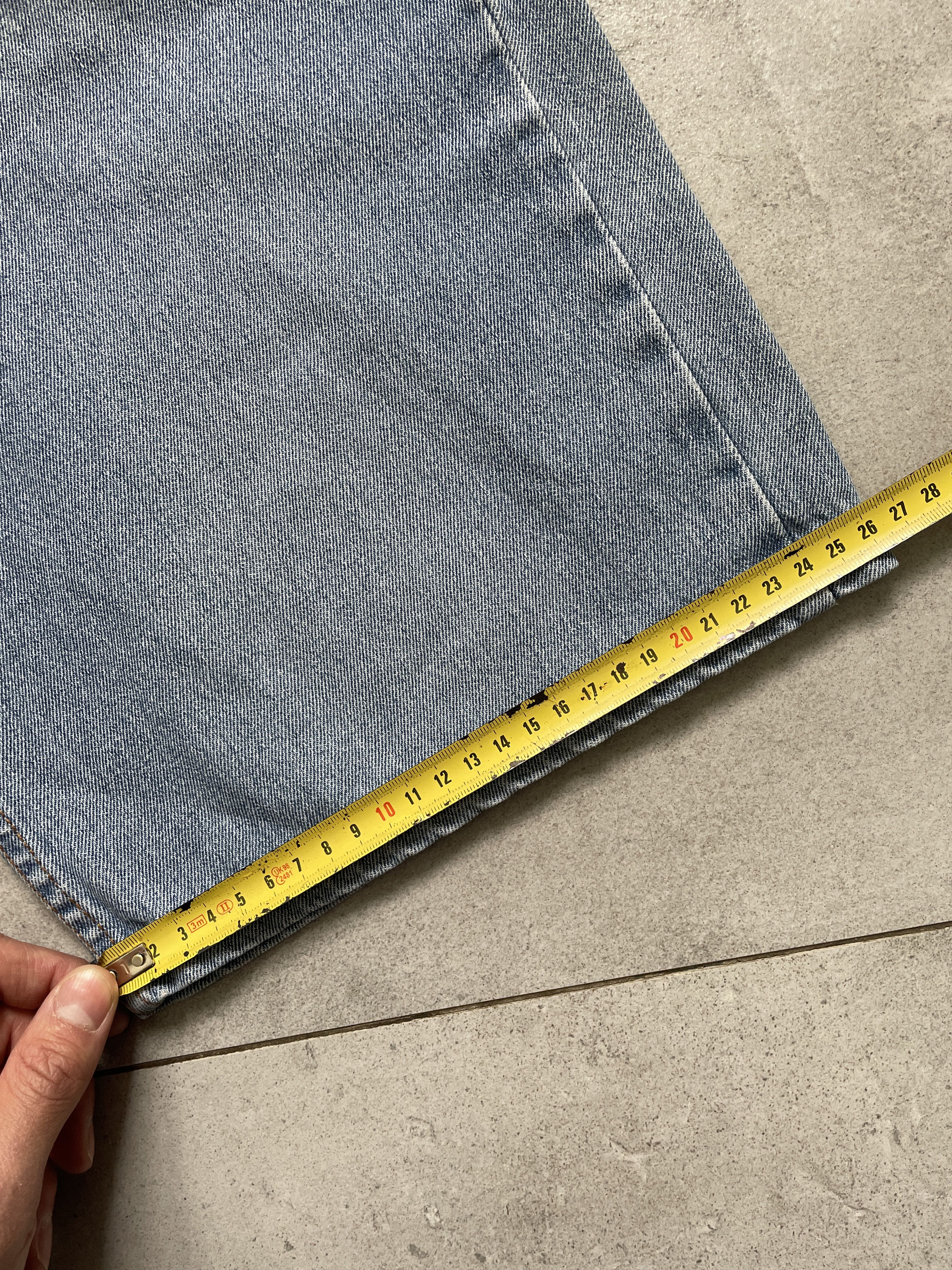 Globe Y2K GLOBE SKATE LIGHT WASHED BAGGY DENIM JORTS SHORTS Size US 30 / EU 46 - 10 Thumbnail