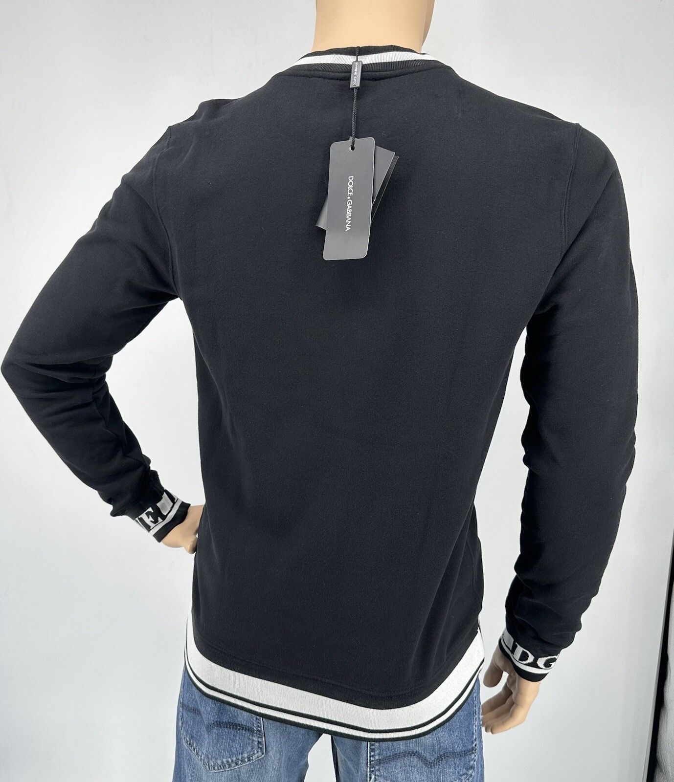 Dolce & Gabbana Size-54/XXL Dolce&Gabbana New Men's Sweatshirt Size US XL / EU 56 / 4 - 2 Thumbnail