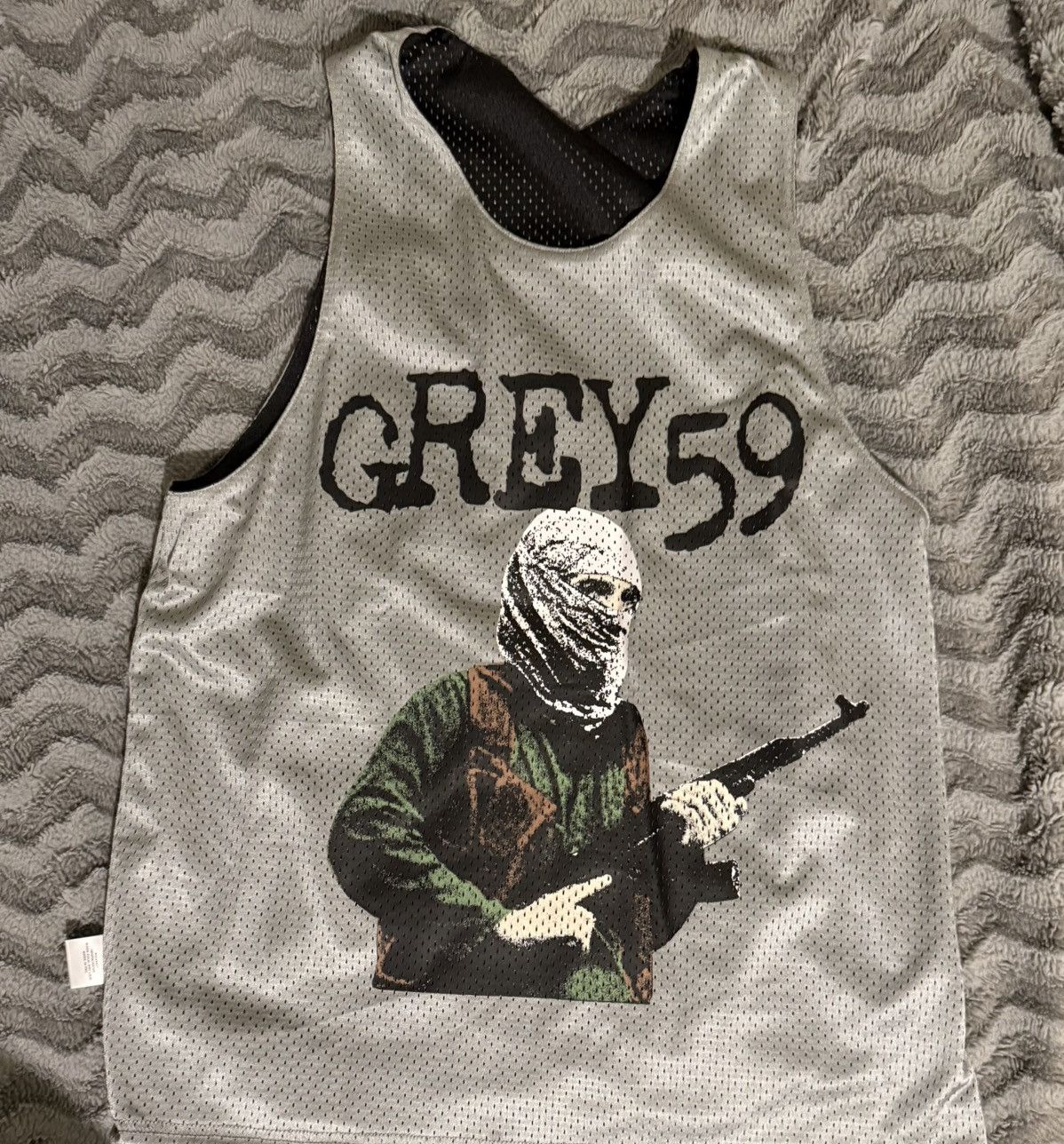 G59 Records G59 Records Infidel Reversible Jersey Sz medium Suicideboys Size US M / EU 48-50 / 2 - 2 Thumbnail