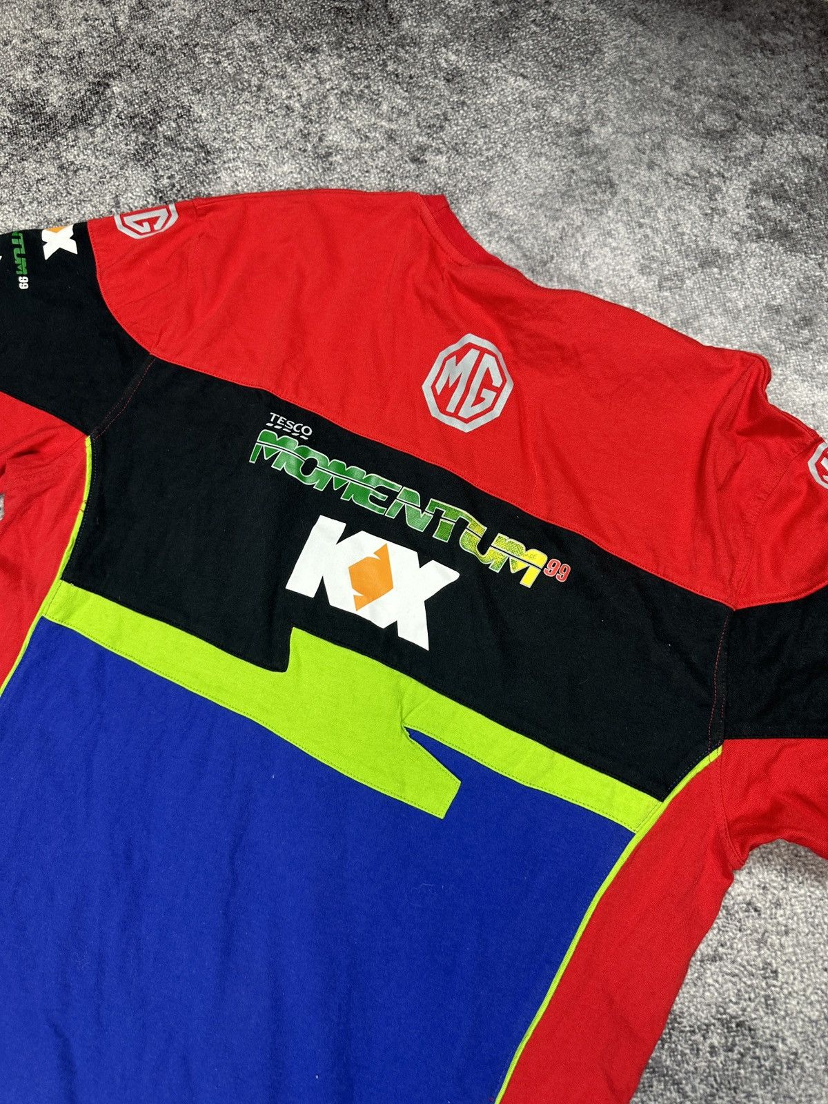 Vintage MG Momentum KX Racing T-shirt Logo Streetwear XXL Rare USA Size US XXL / EU 58 / 5 - 6 Thumbnail