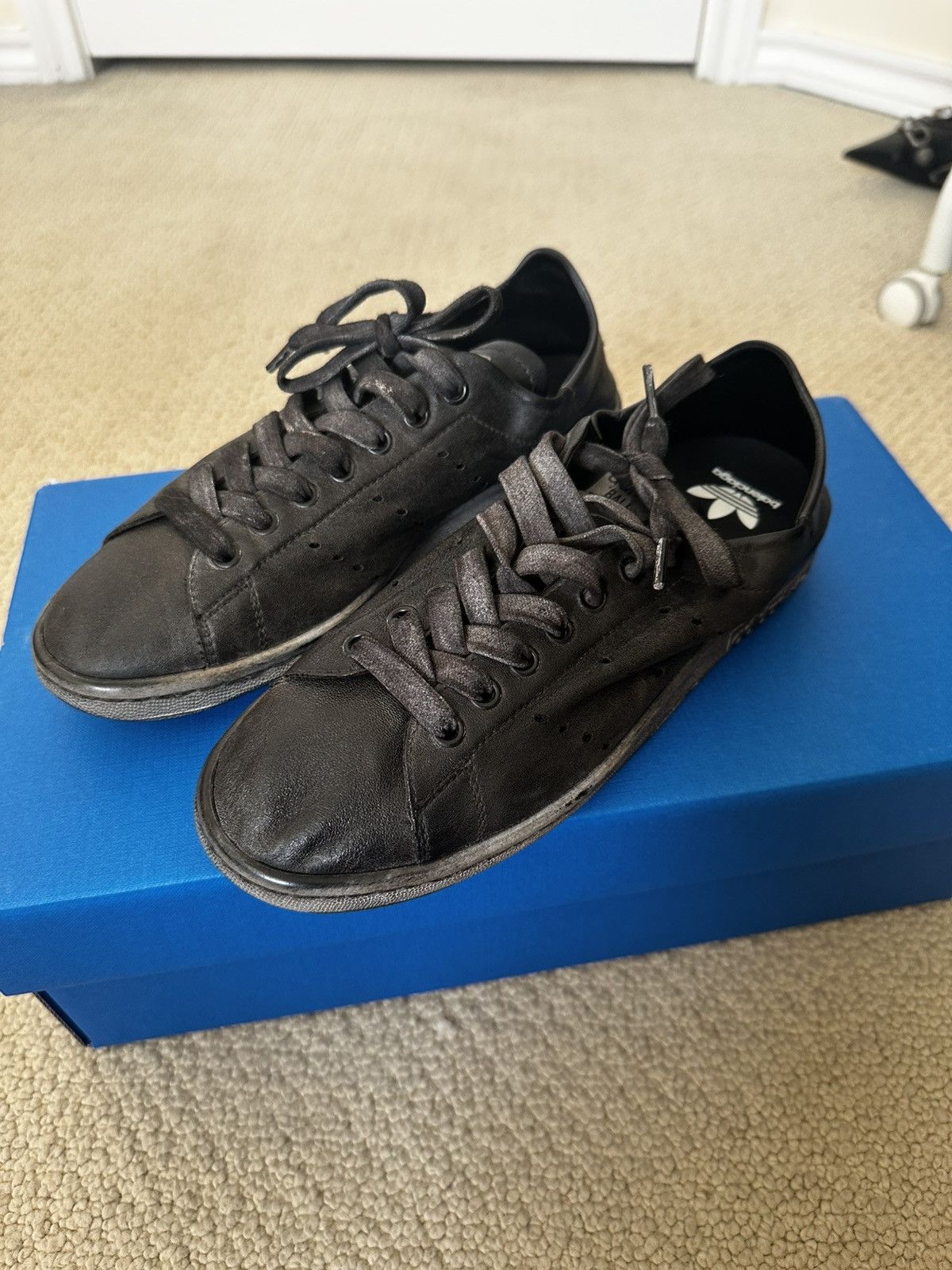 Balenciaga Balenciaga x Adidas Stan Smiths Size US 7 / IT 37 - 1 Thumbnail