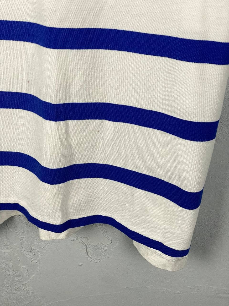 Polo Ralph Lauren × Vintage Polo Ralph Lauren Stripes Blue Polo Shirt Chief Keef Size US XL / EU 56 / 4 - 6 Thumbnail