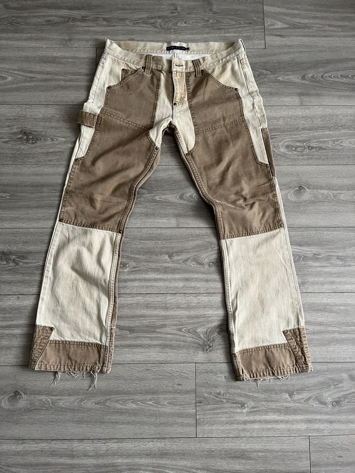 Designer × Ralph Lauren × Vintage Vintage Ralph Lauren Carpenter Pants Size US 30 / EU 46 - 1 Thumbnail