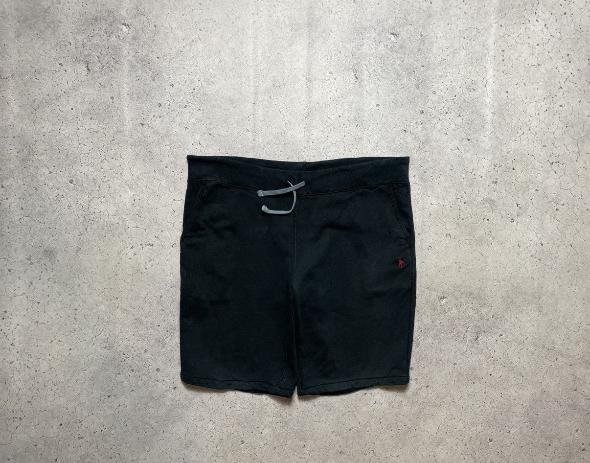 Polo Ralph Lauren × Ralph Lauren × Vintage Vintage Cotton Black Polo Ralph Lauren Y2K Pony Shorts Size US 34 / EU 50 - 1 Thumbnail