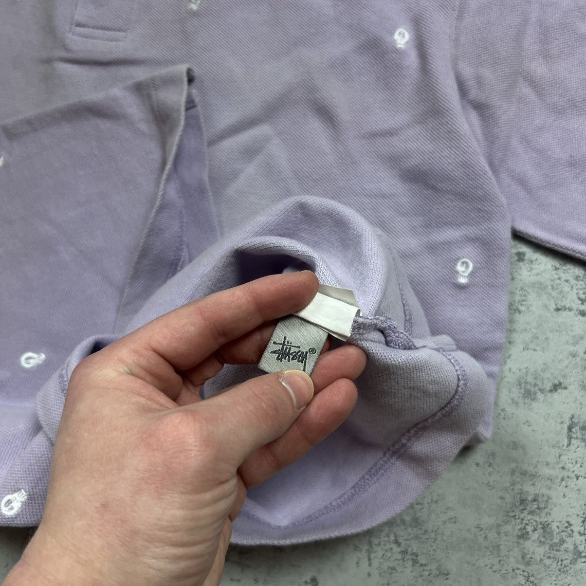 Stussy 00s Stussy Japan Skull Logo Vintage Y2K Button Up Retro Polo Size US M / EU 48-50 / 2 - 10 Thumbnail
