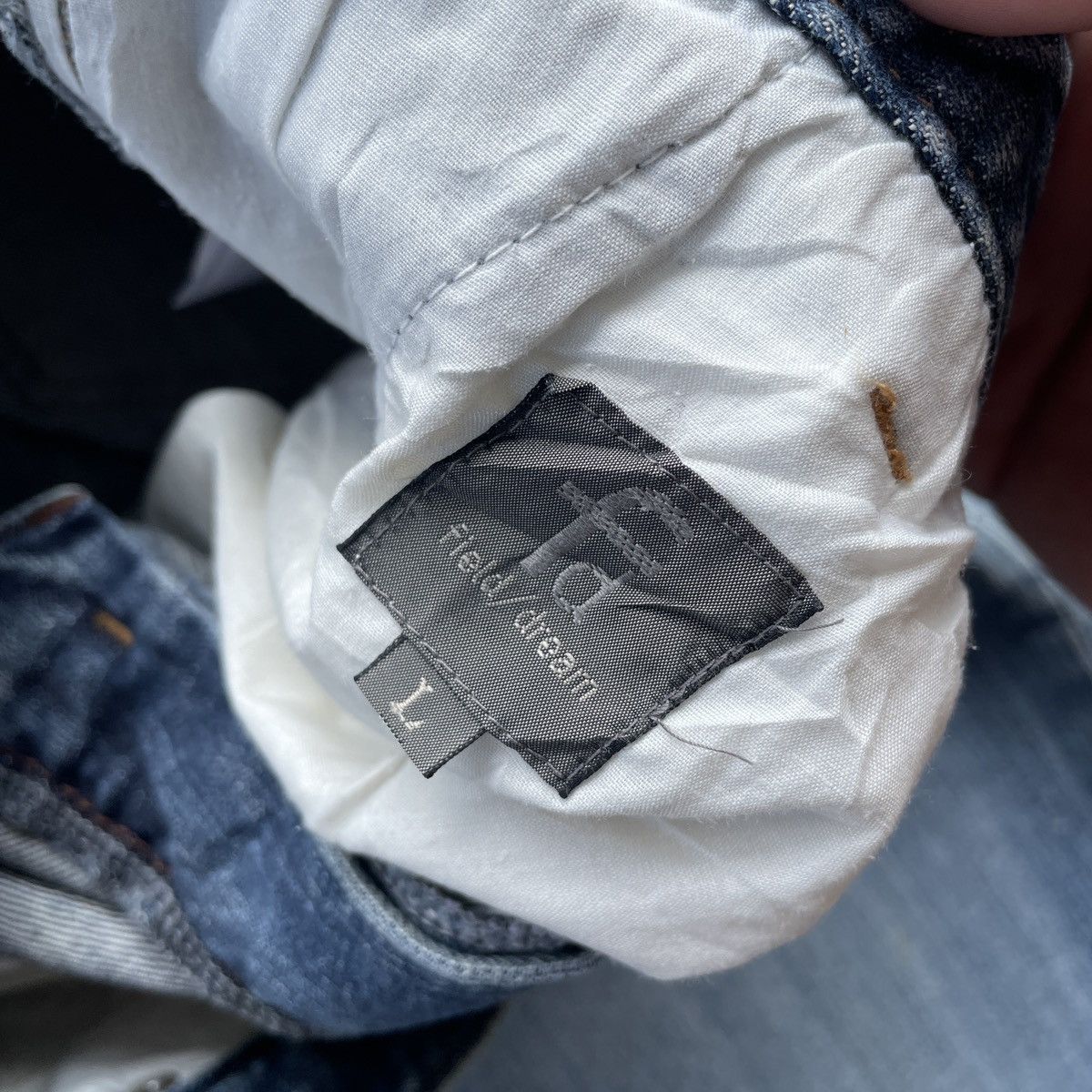 Japanese Brand Vintage Field/Dream Japan Denim Jeans Pants Faded W32 Size US 32 / EU 48 - 7 Thumbnail