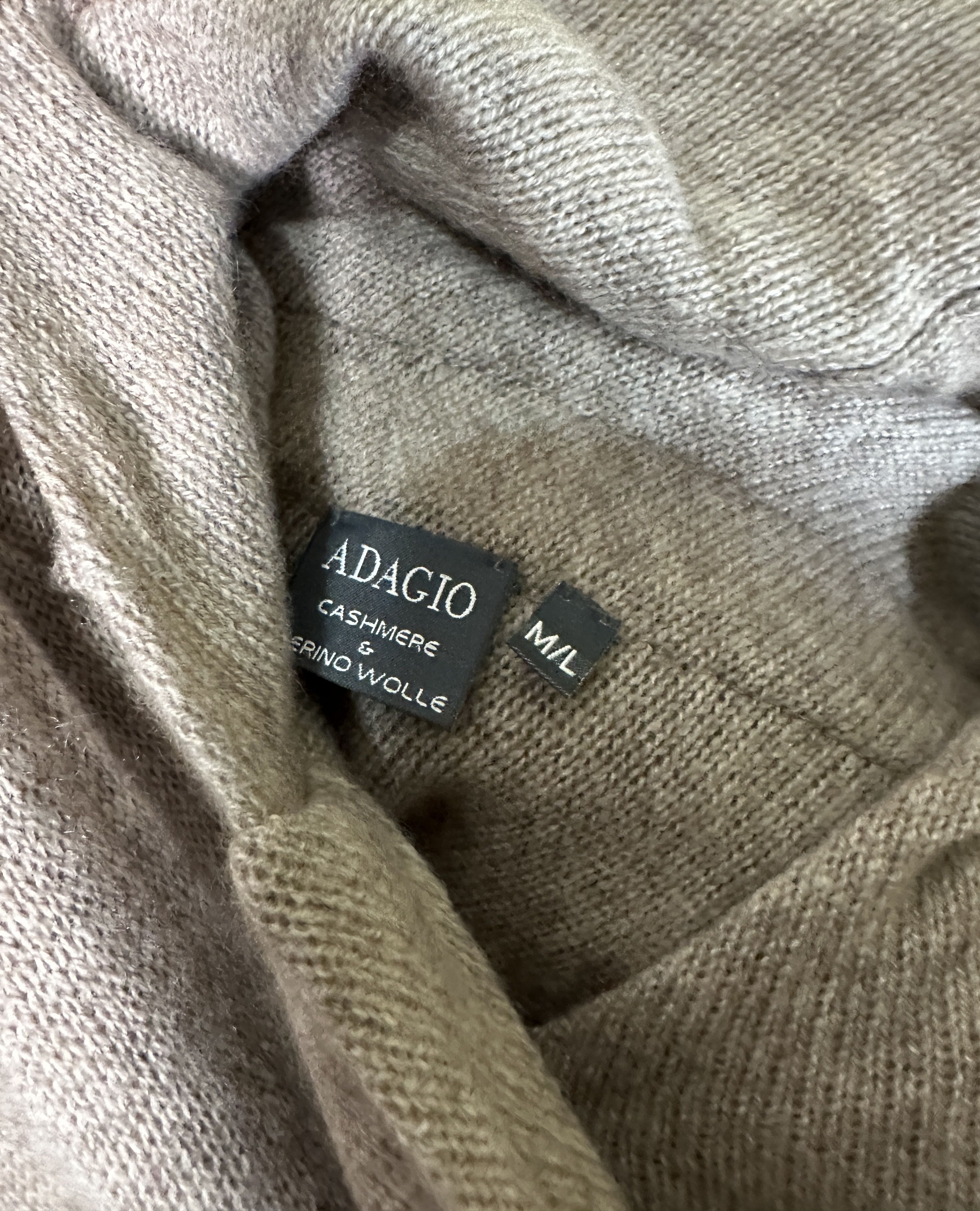 Other Adagio Poncho Cardigan Beige Size M / US 6-8 / IT 42-44 - 6 Thumbnail