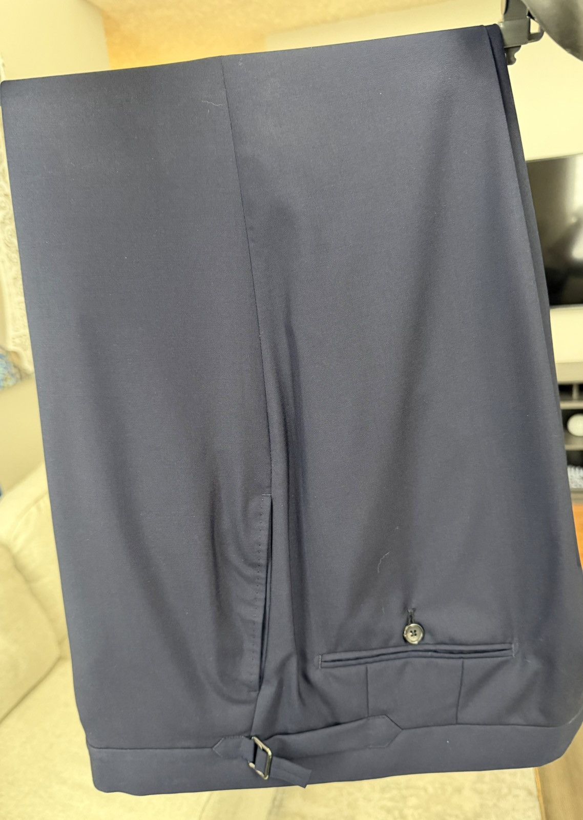 Tom Ford Tom FORD - Navy Blue Super 130 Size 46R - 9 Thumbnail