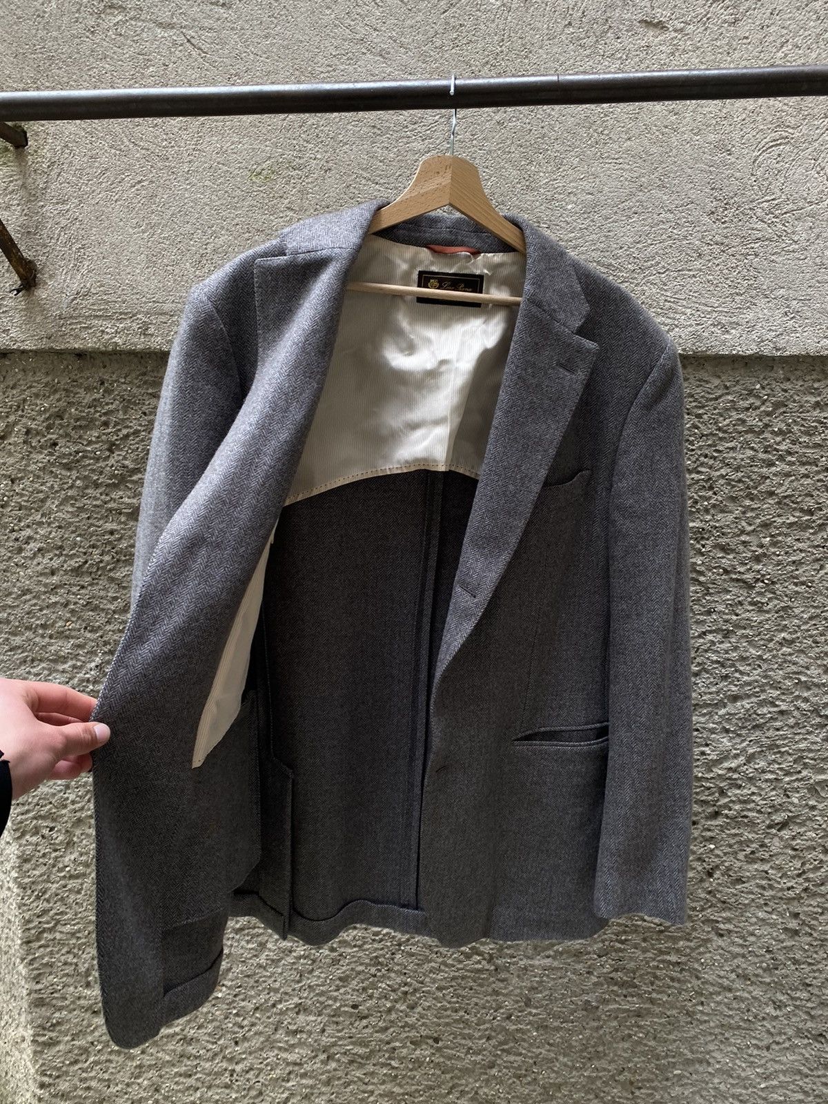 Loro Piana Loro Piana Cashmere Blazer Size US XL / EU 56 / 4 - 7 Thumbnail