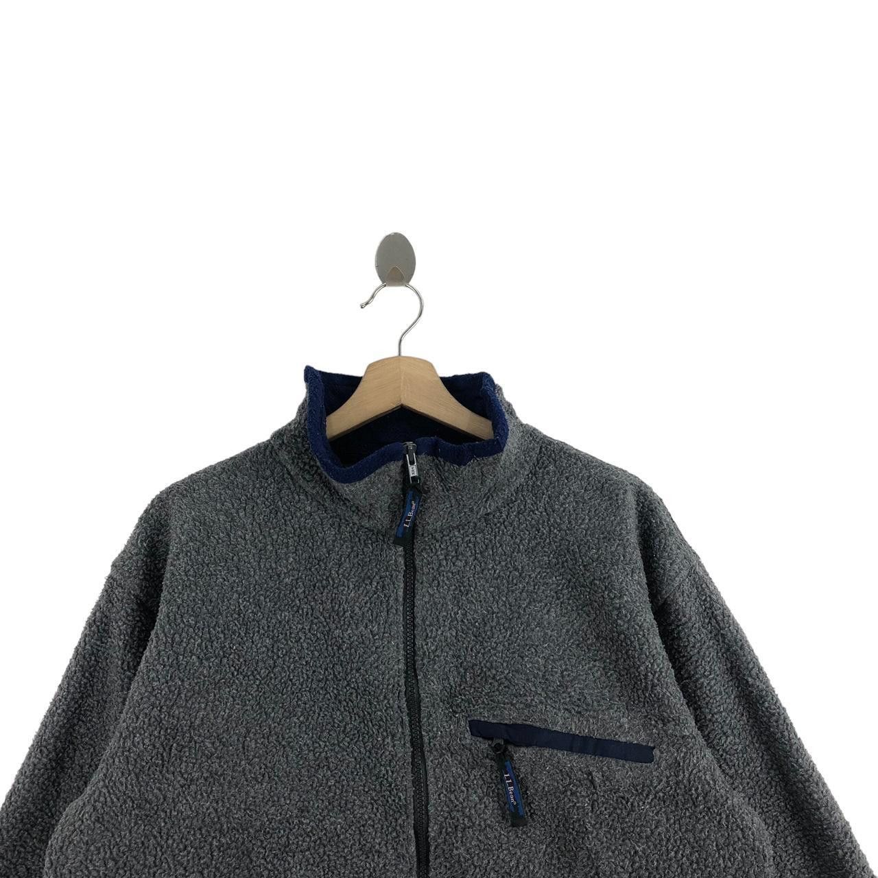 L.L. Bean Vintage L.L. BEAN USA Deep Pile Fleece Jacket Sherpa Size L / US 10 / IT 46 - 3 Thumbnail