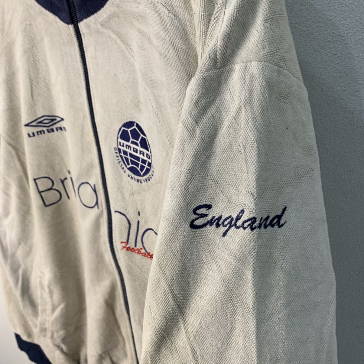 Umbro Vintage Umbro Jacket / Umbro 90s Sweater/ Britannic England Size US L / EU 52-54 / 3 - 6 Thumbnail